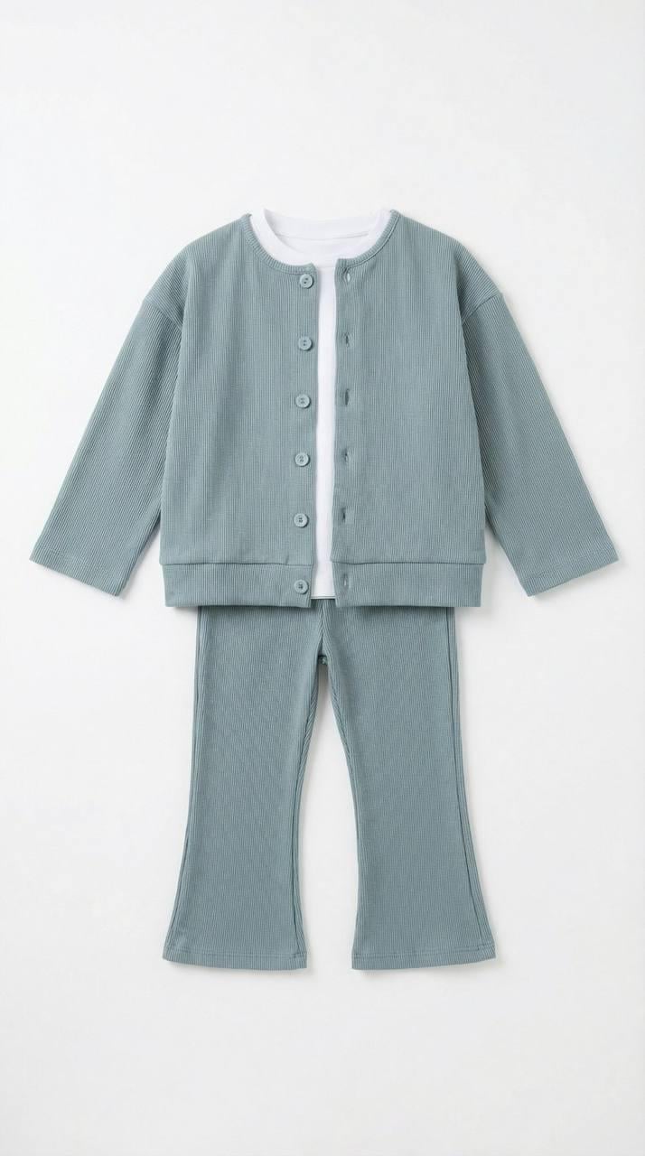 3 lü set takım yeşil 