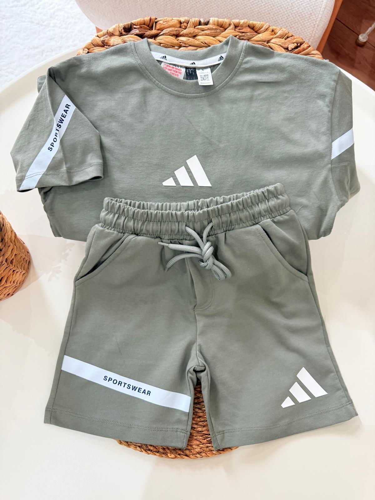 Adidas erkek şort takım 1