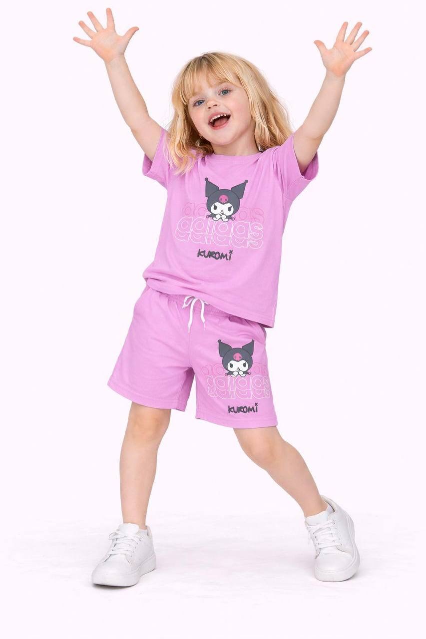 Adidas kuromi pembe takım