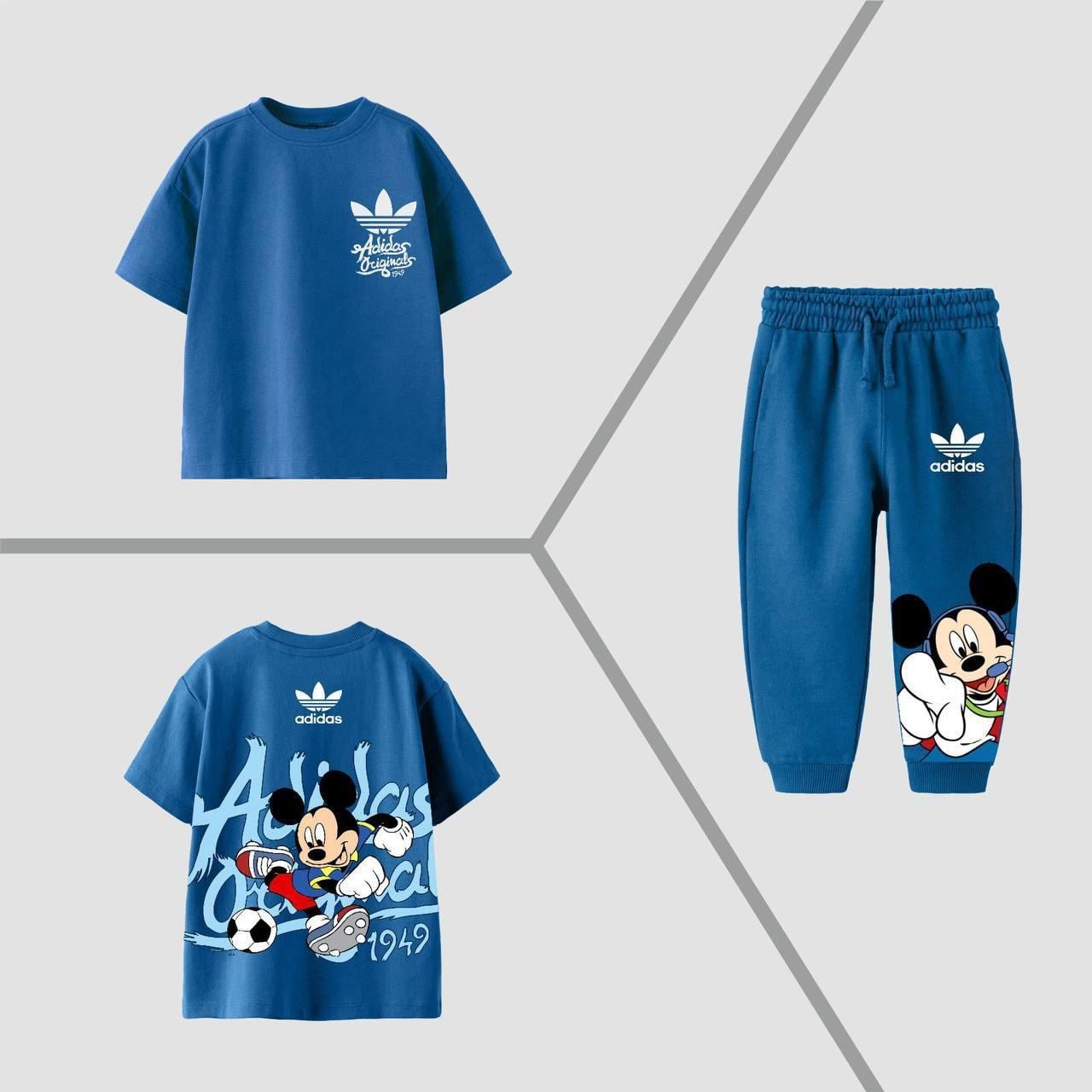 Adidas mavi mıckey takım 