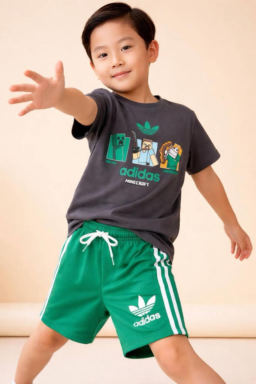 Adidas mınecraft şort takım