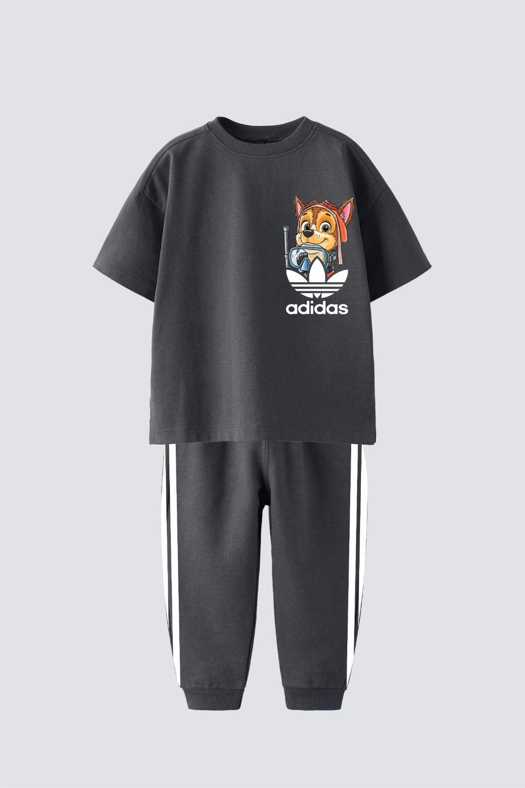 Adidas paw patrol füme erkek takım