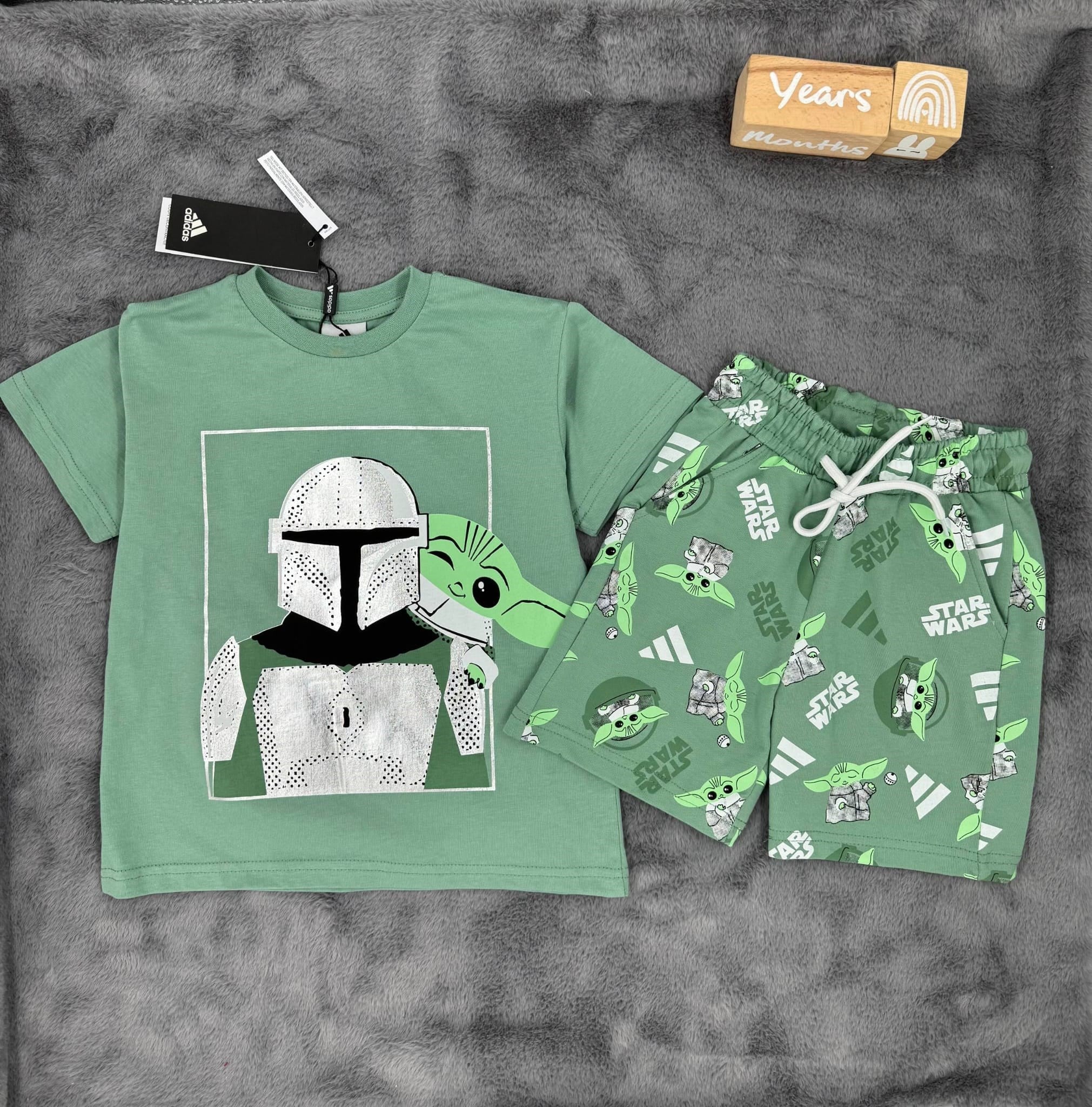Adidas star wars şortlu takım
