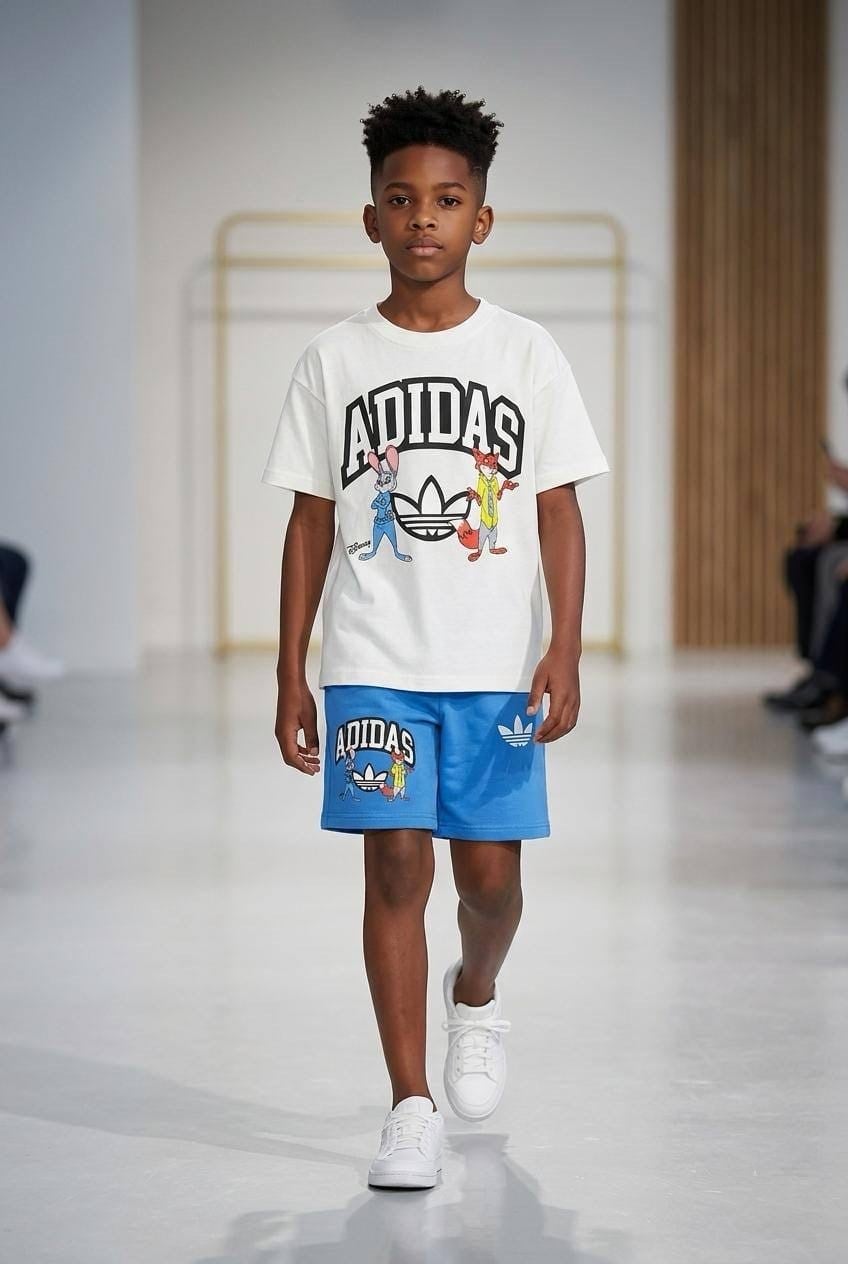 Adidas unisex şort takım