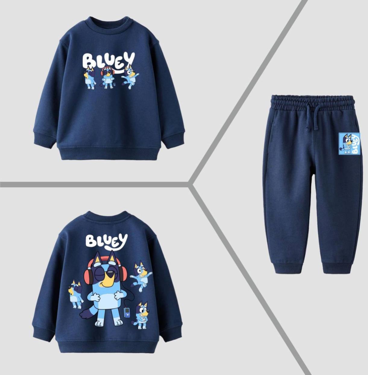 Bluey erkek çocuk takım