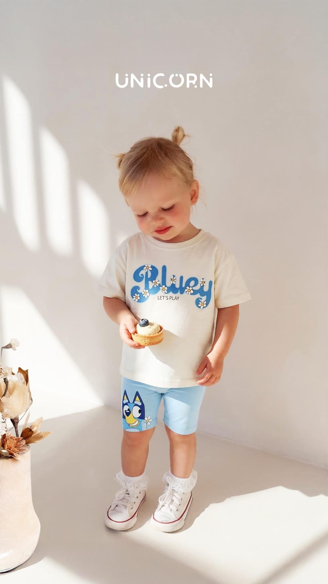 Bluey kız çocuk takım