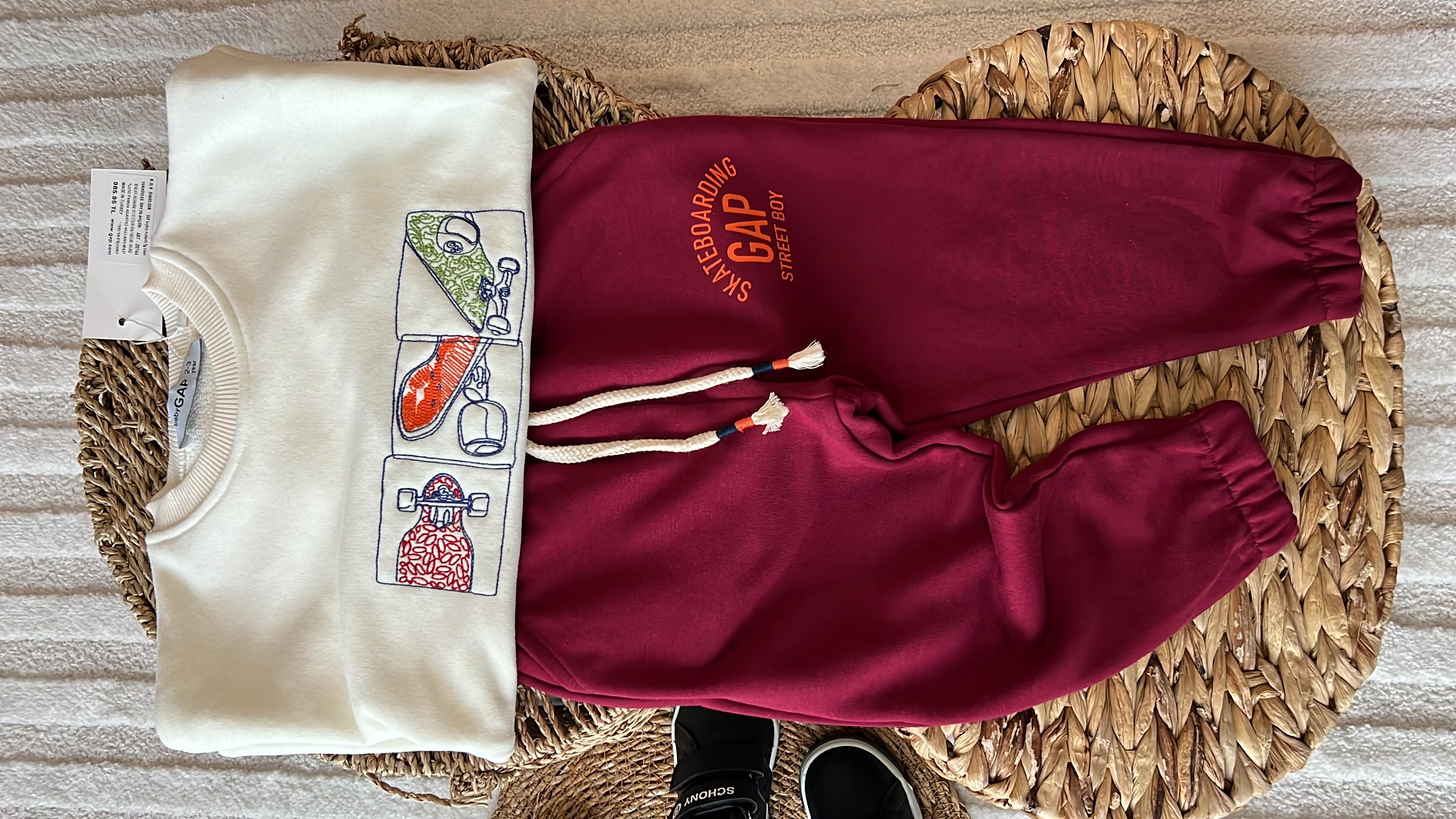 Bordo kaykay takım