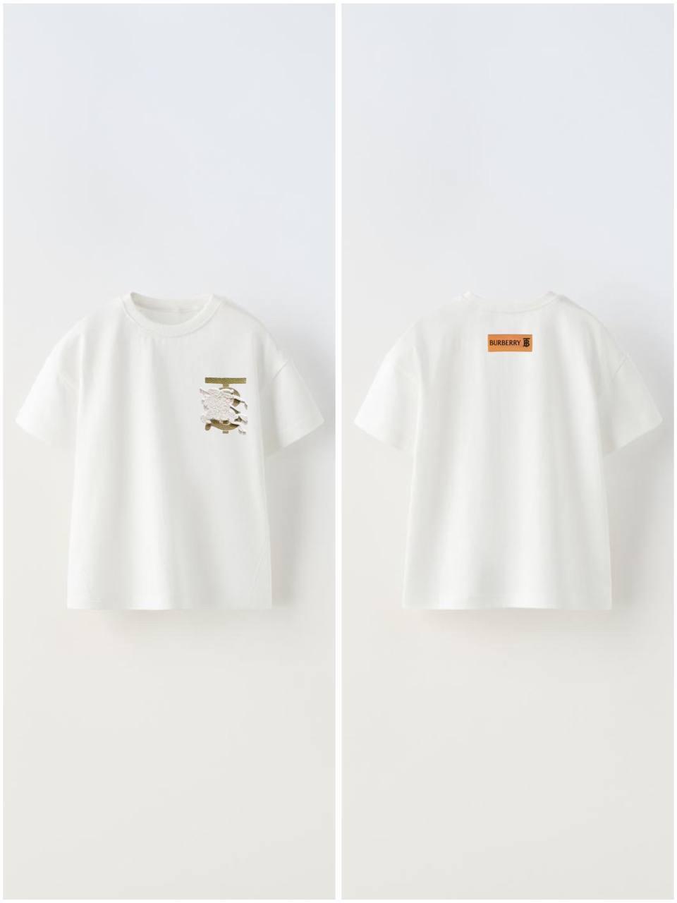Burberry beyaz tişört 