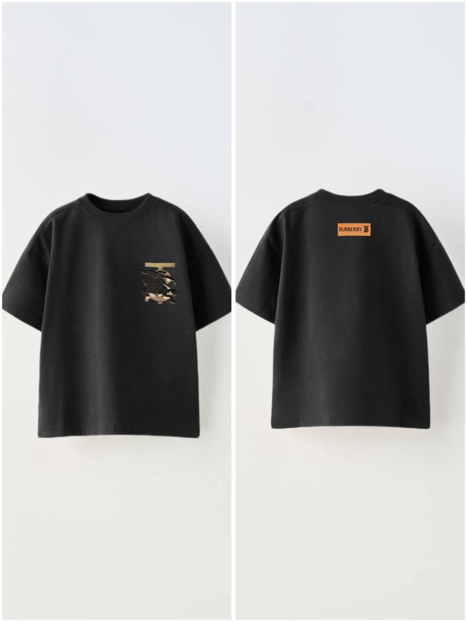 Burberry siyah tişört 