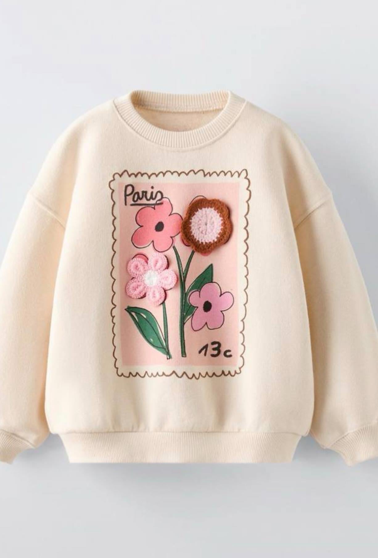 Çiçek takım kız çocuk takım 