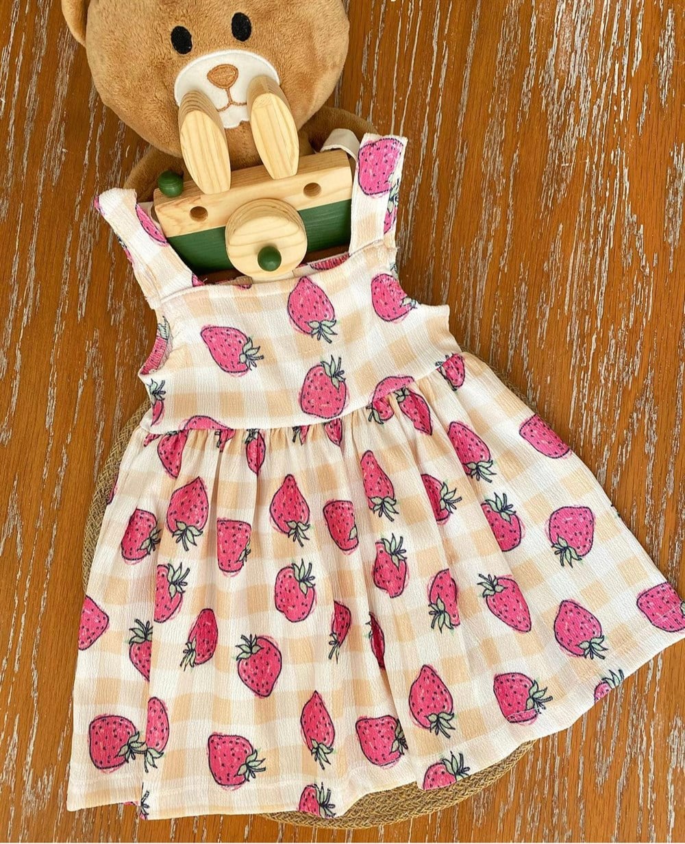Çilek elbise 
