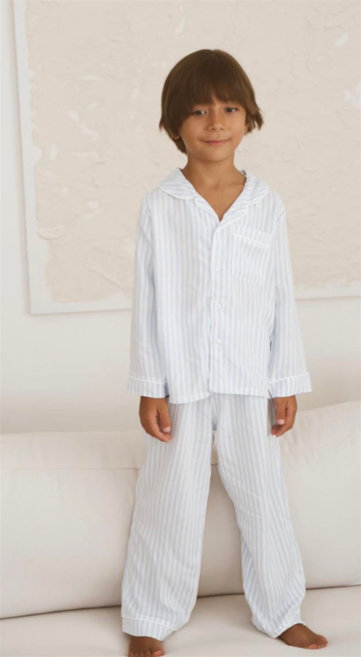 Çizgili pijama rakımı 