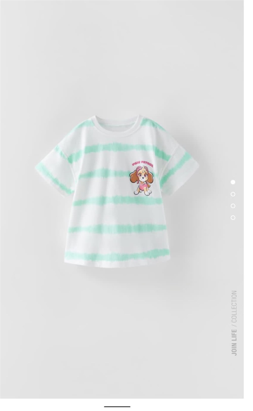 Çizgili yesil tşört 