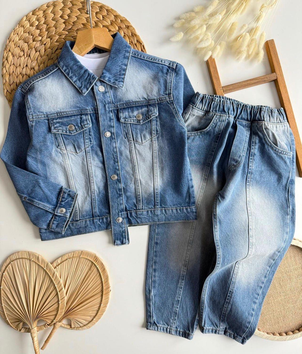 Denim takım