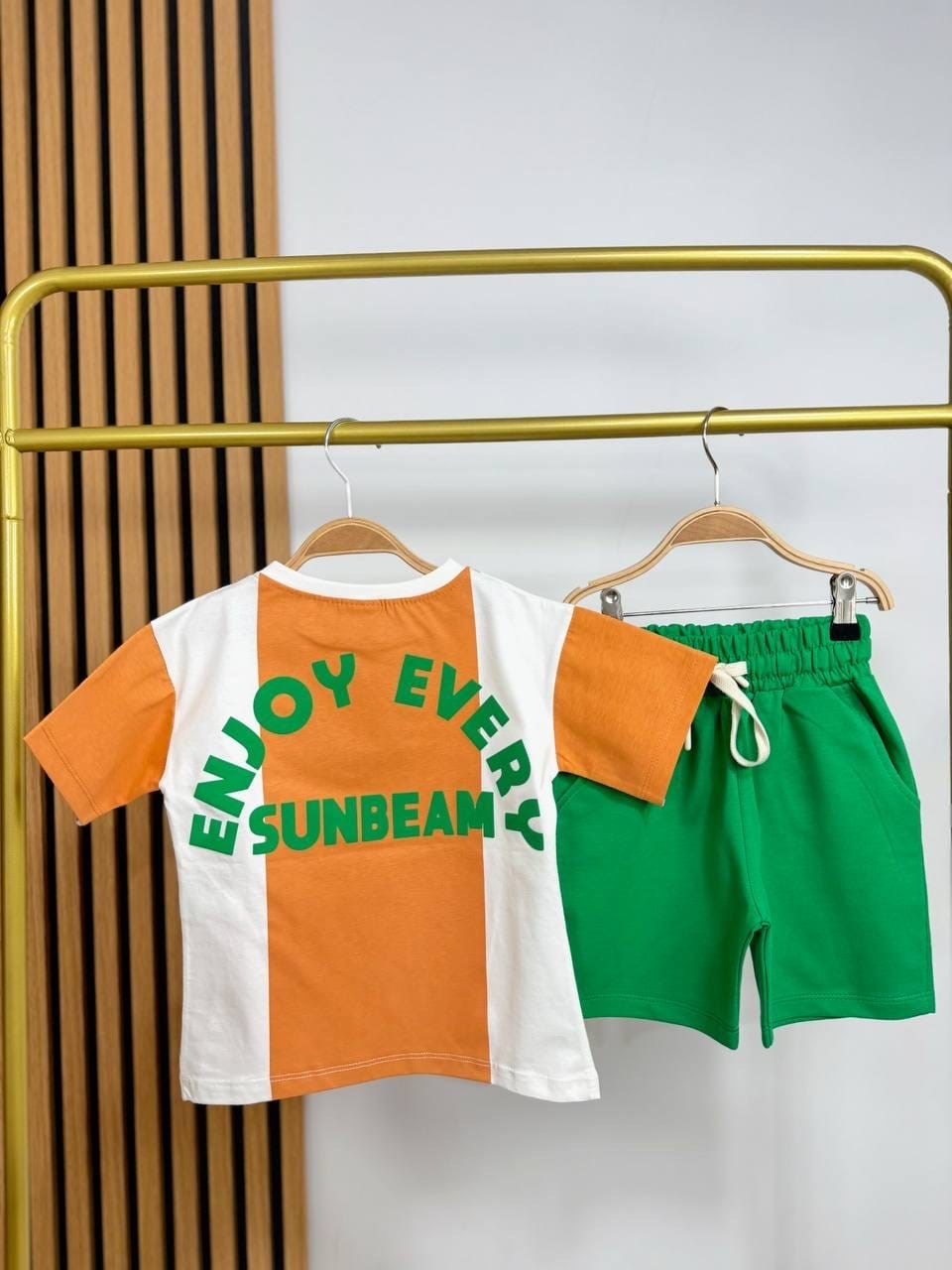 Enjoy erkek çocuk şort takım 
