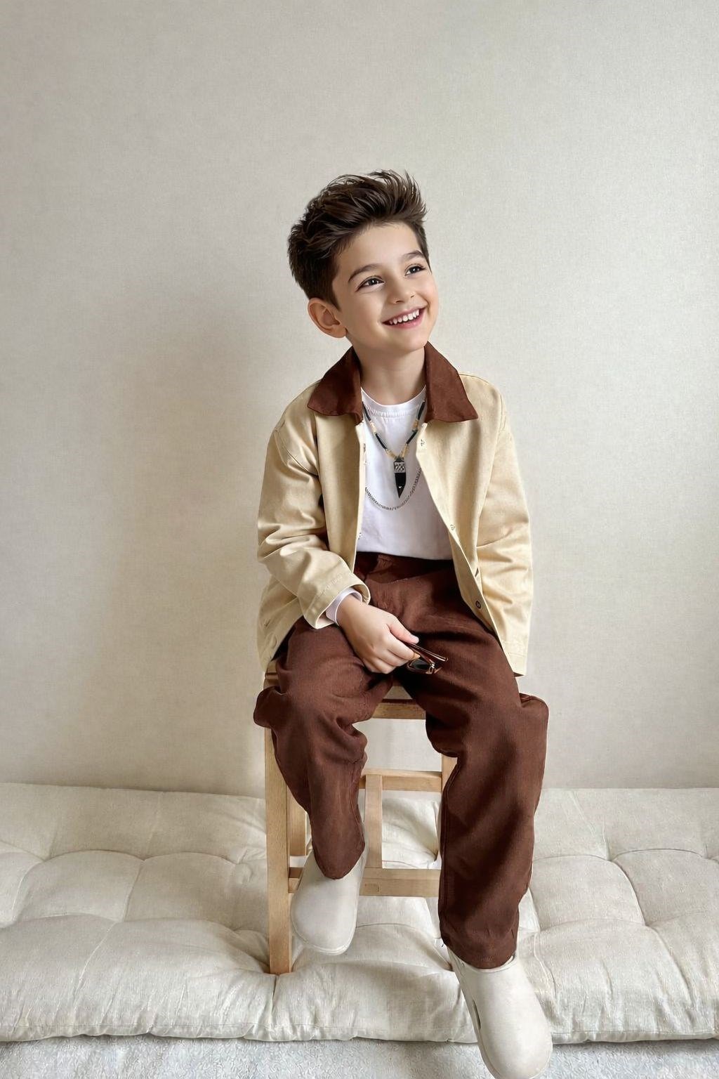 Erkek çocuk 3 lü takkm