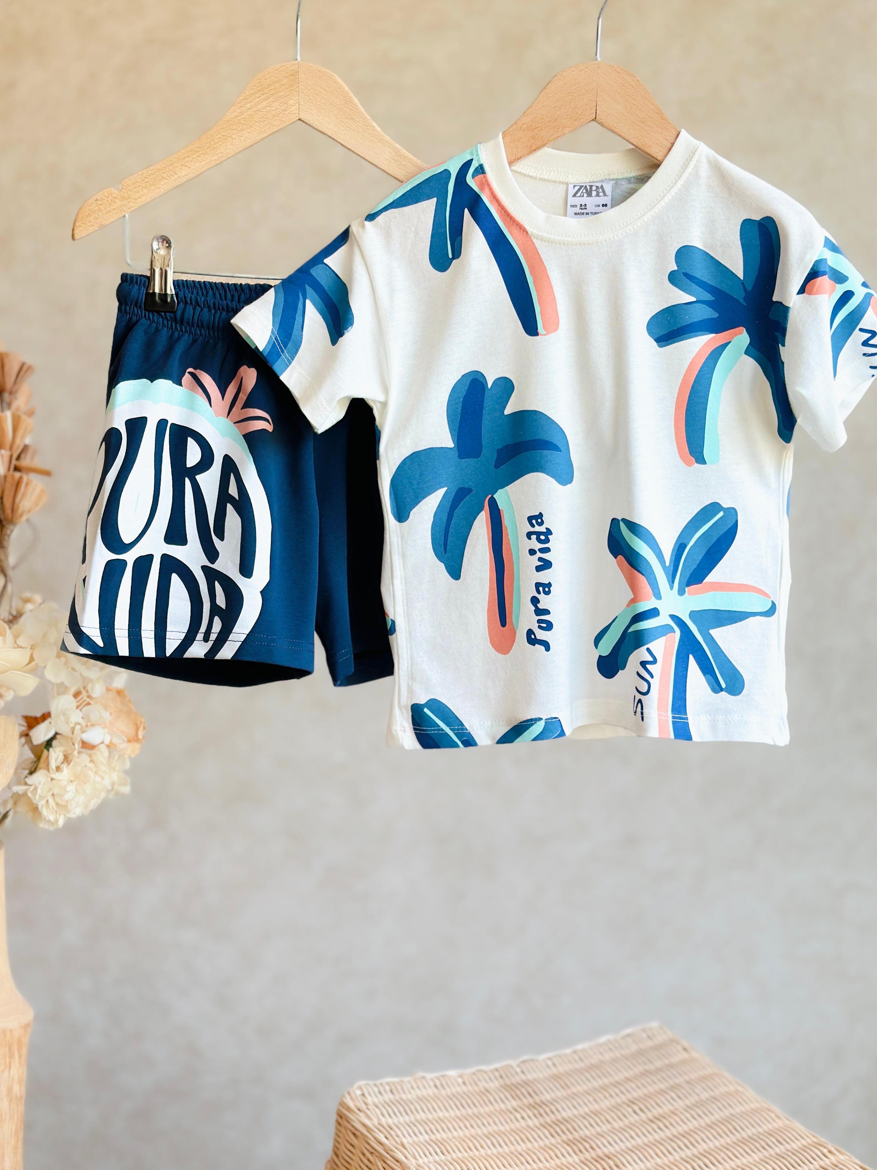 Erkek çocuk şort takım