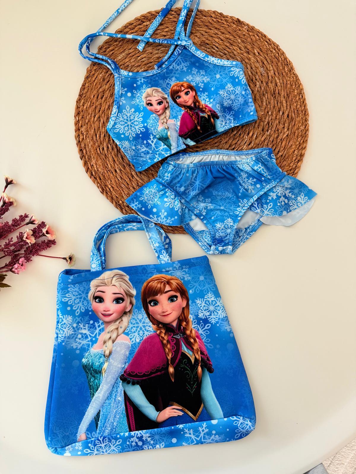 Frozen boneli set çantalı 