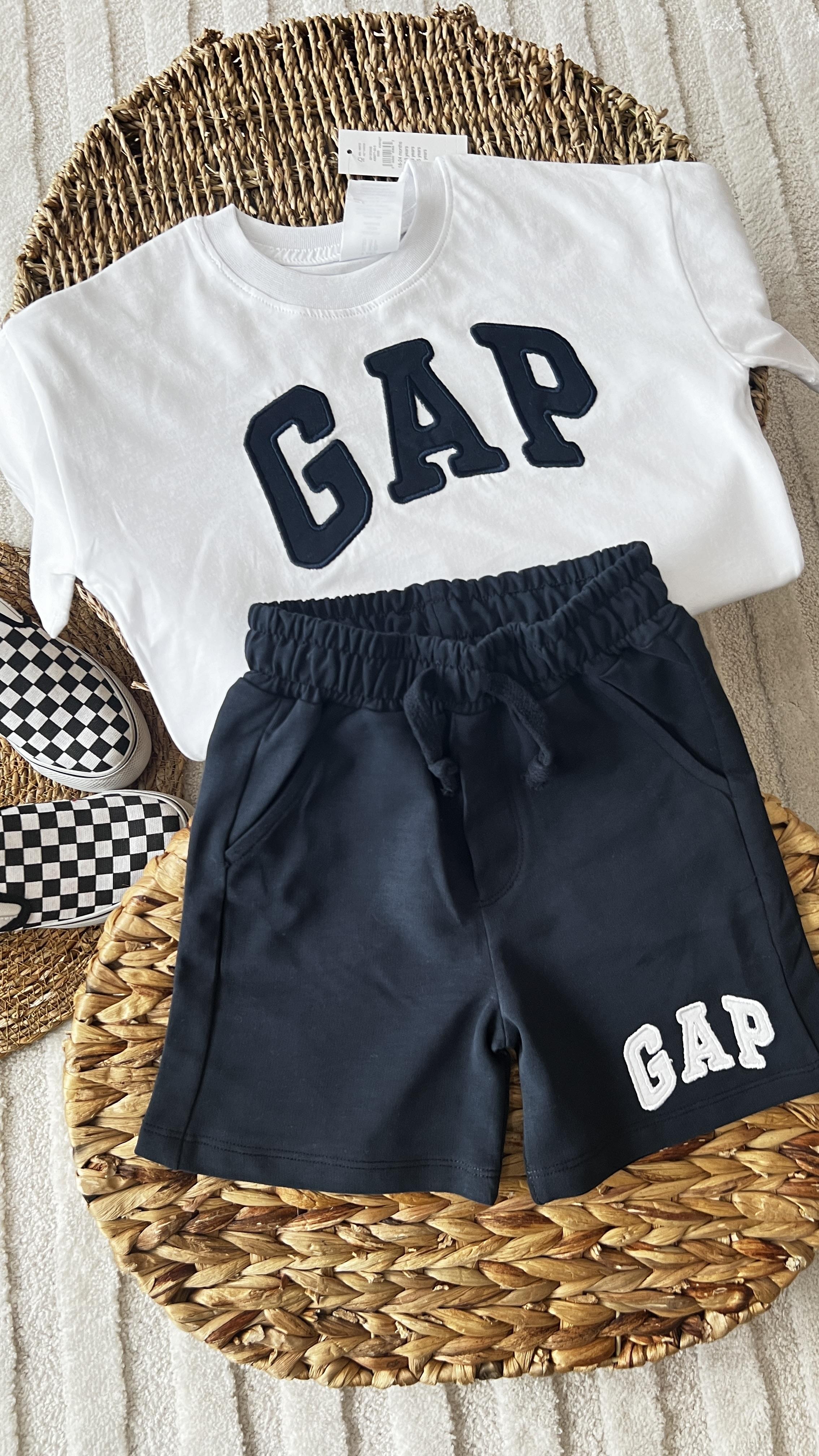 GAP şort takım lacivert 