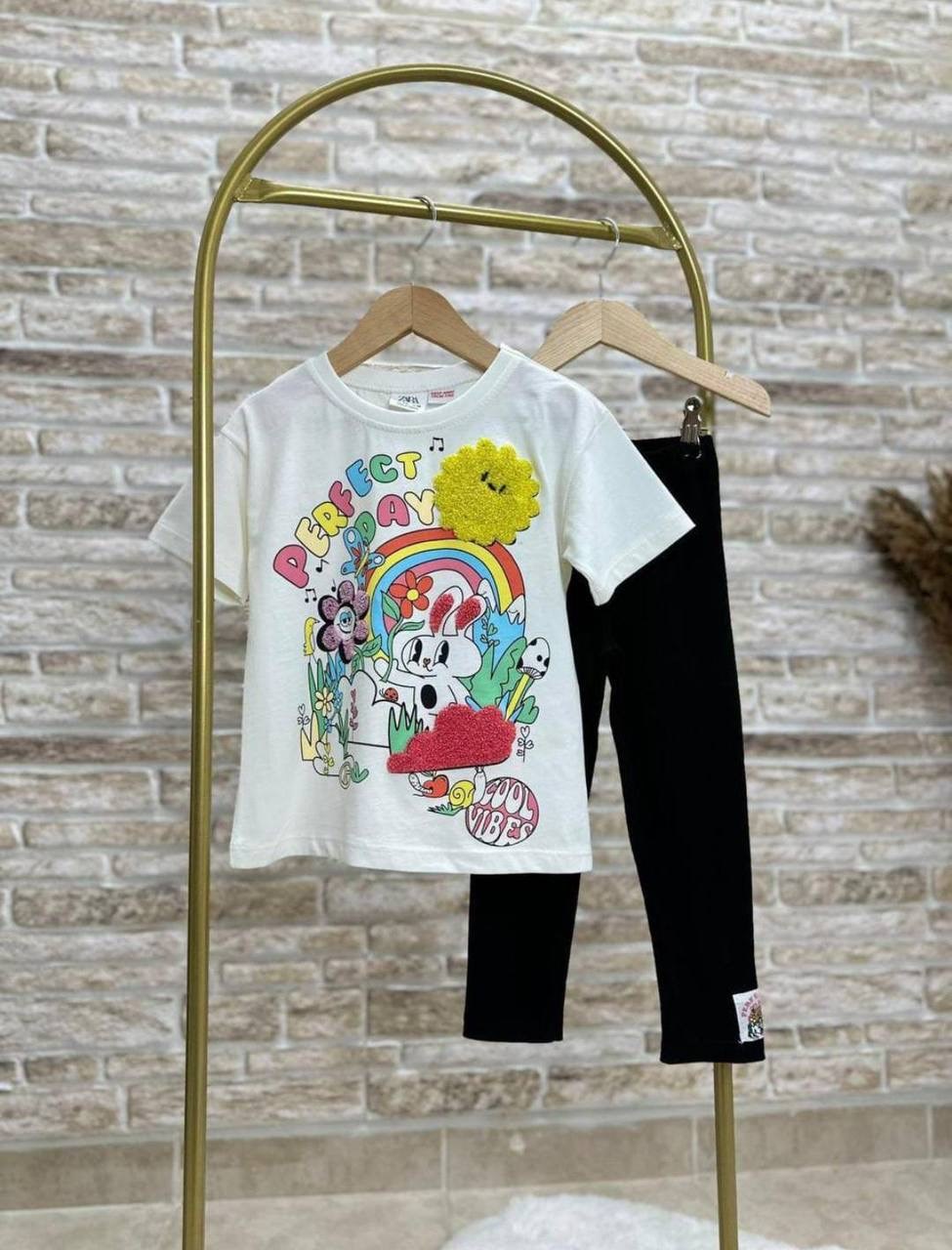 Gökkuşağı tayt takım