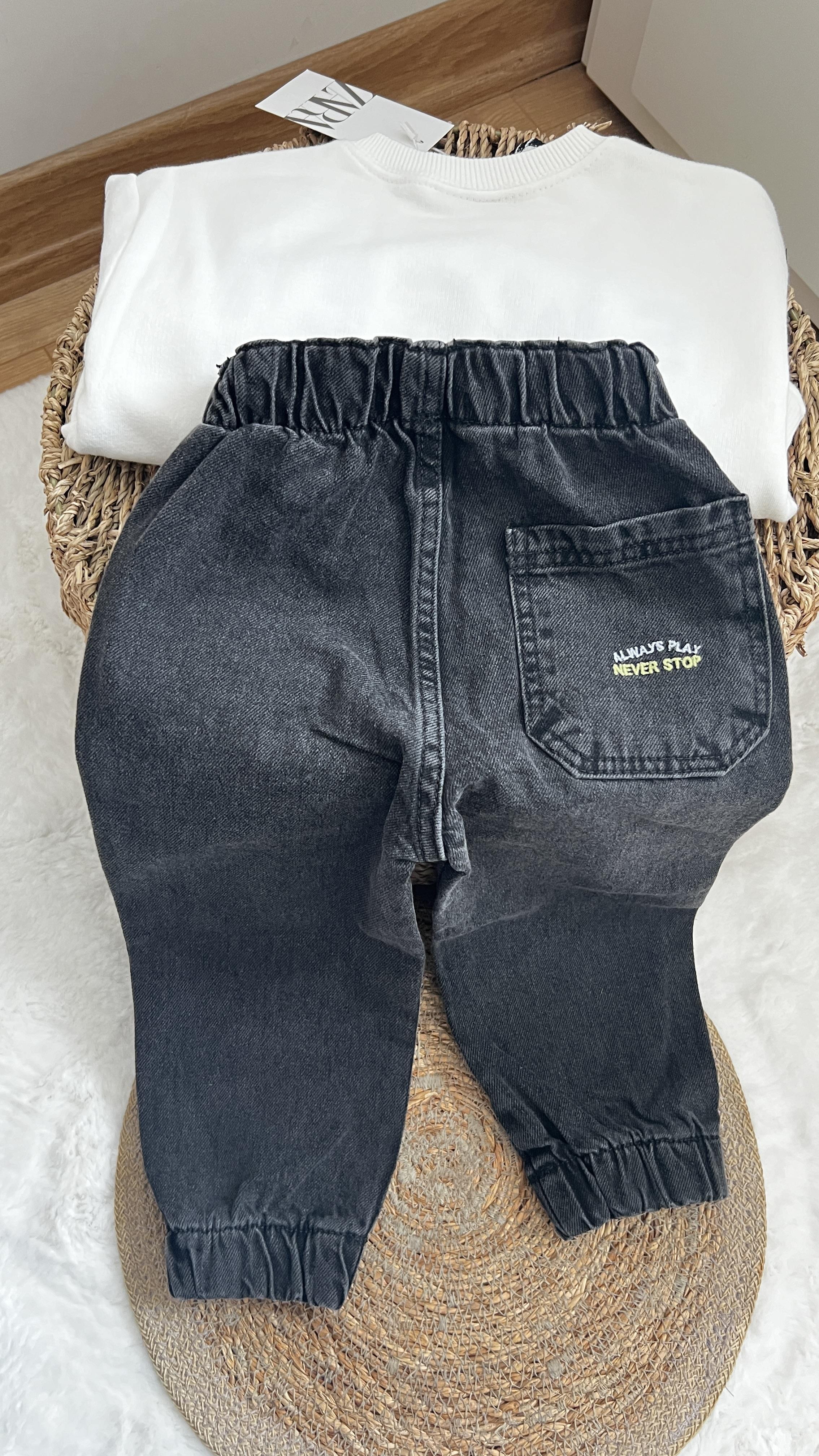 Jogger füme jean 