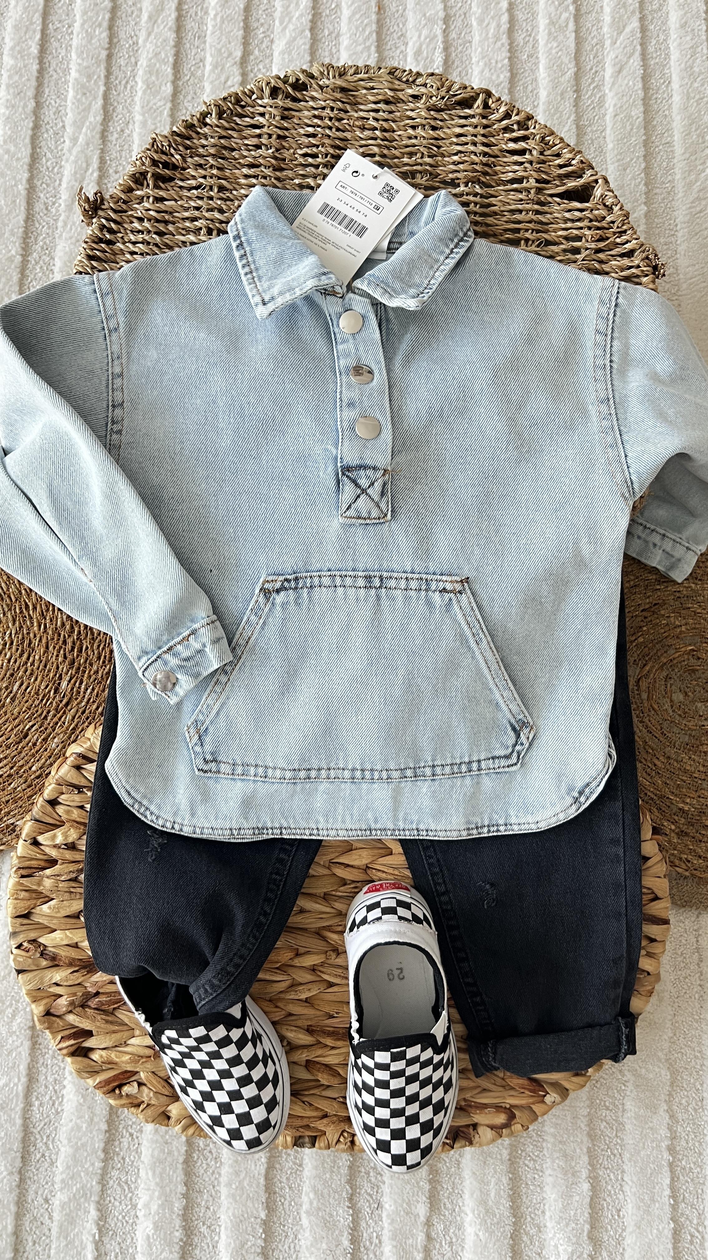 Kanguru gömlek sweat 