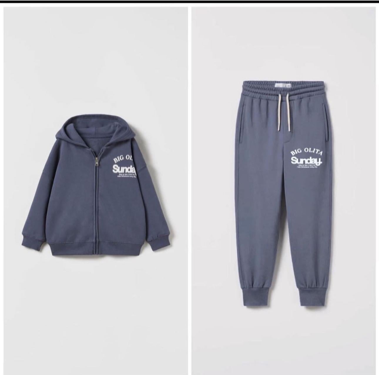 Kapsonlu hırkalı takım