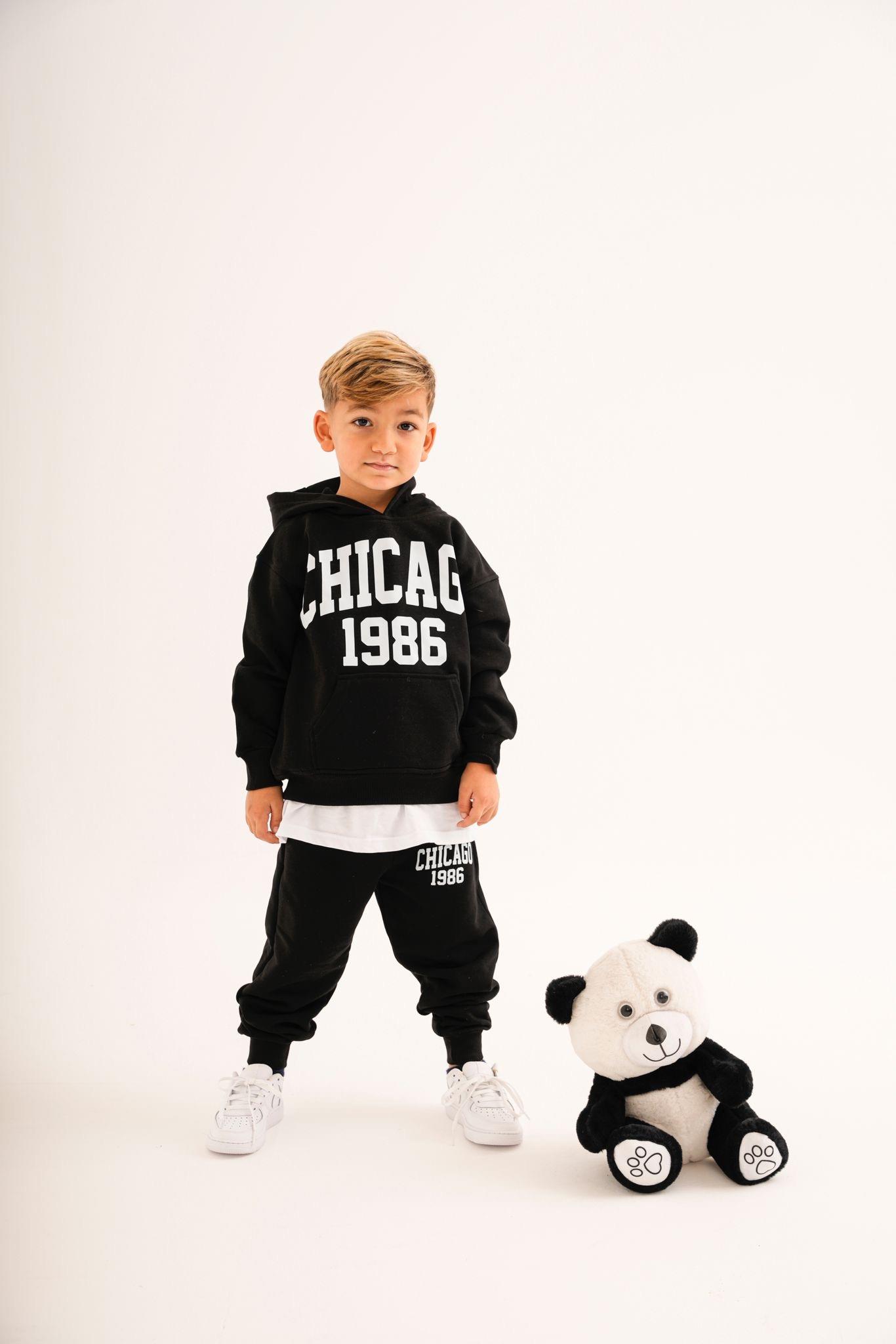 Kapüsonlu büyük beden takım