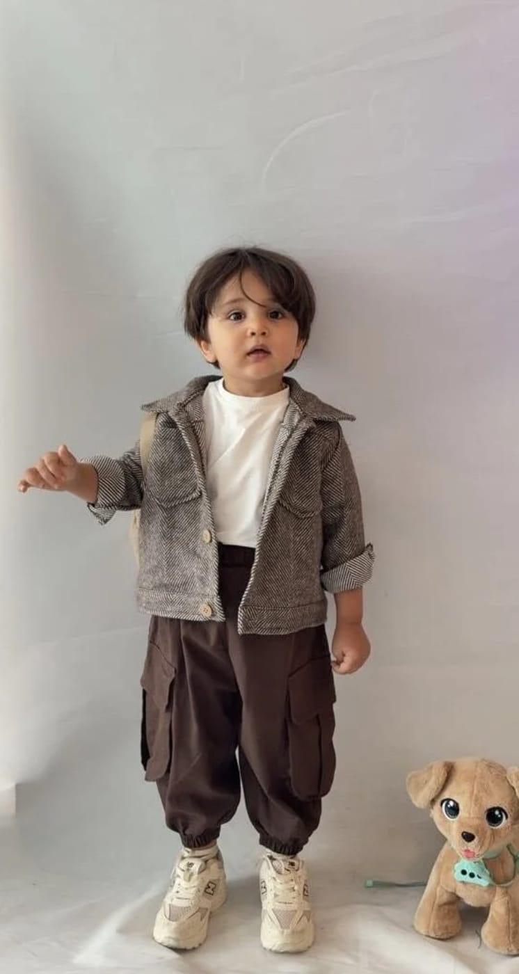 Kargo pantolon ceket takım