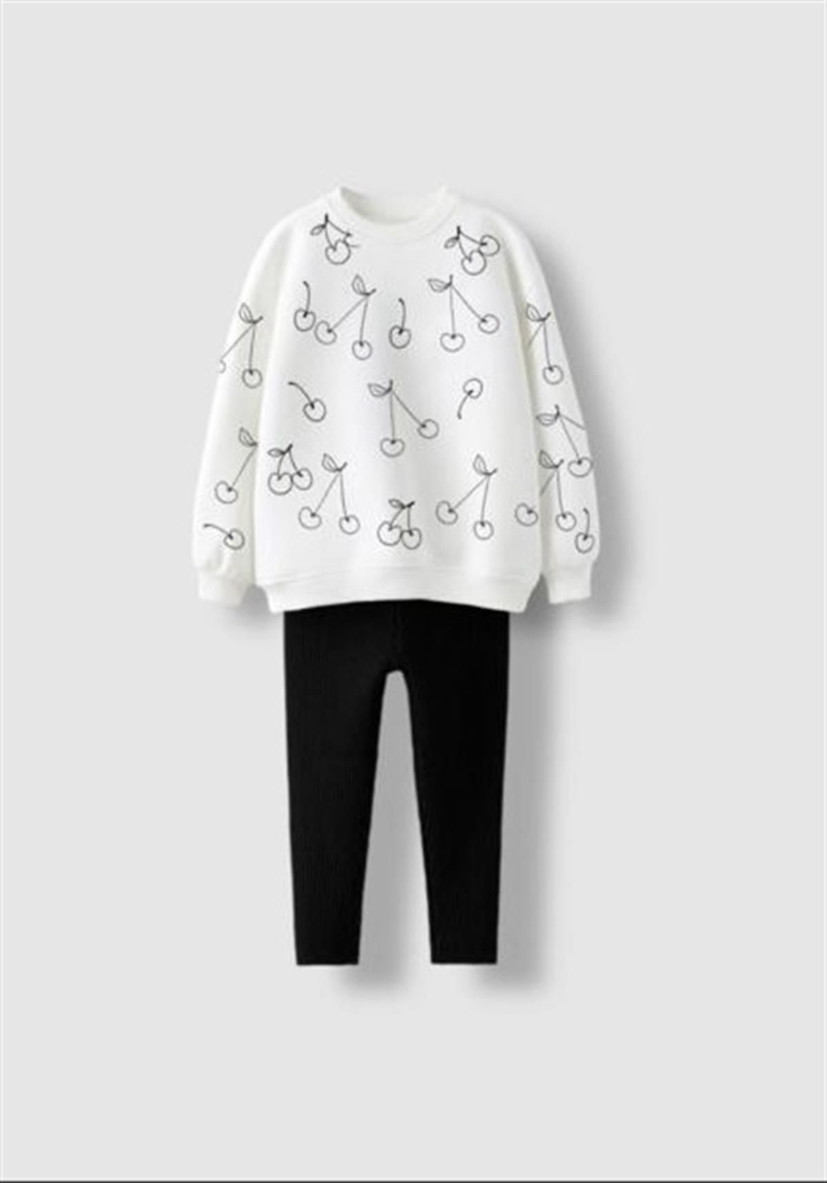 Kirazlı tayt Takım 