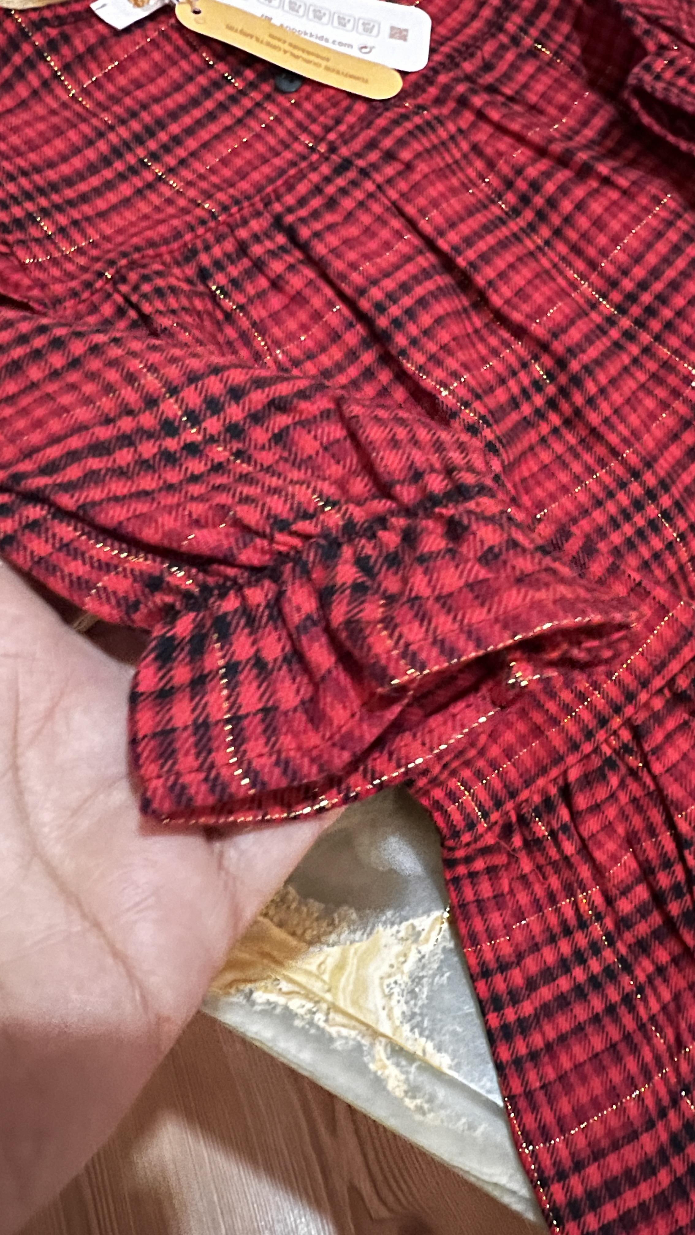 Kız cocuk sim detay elbise  