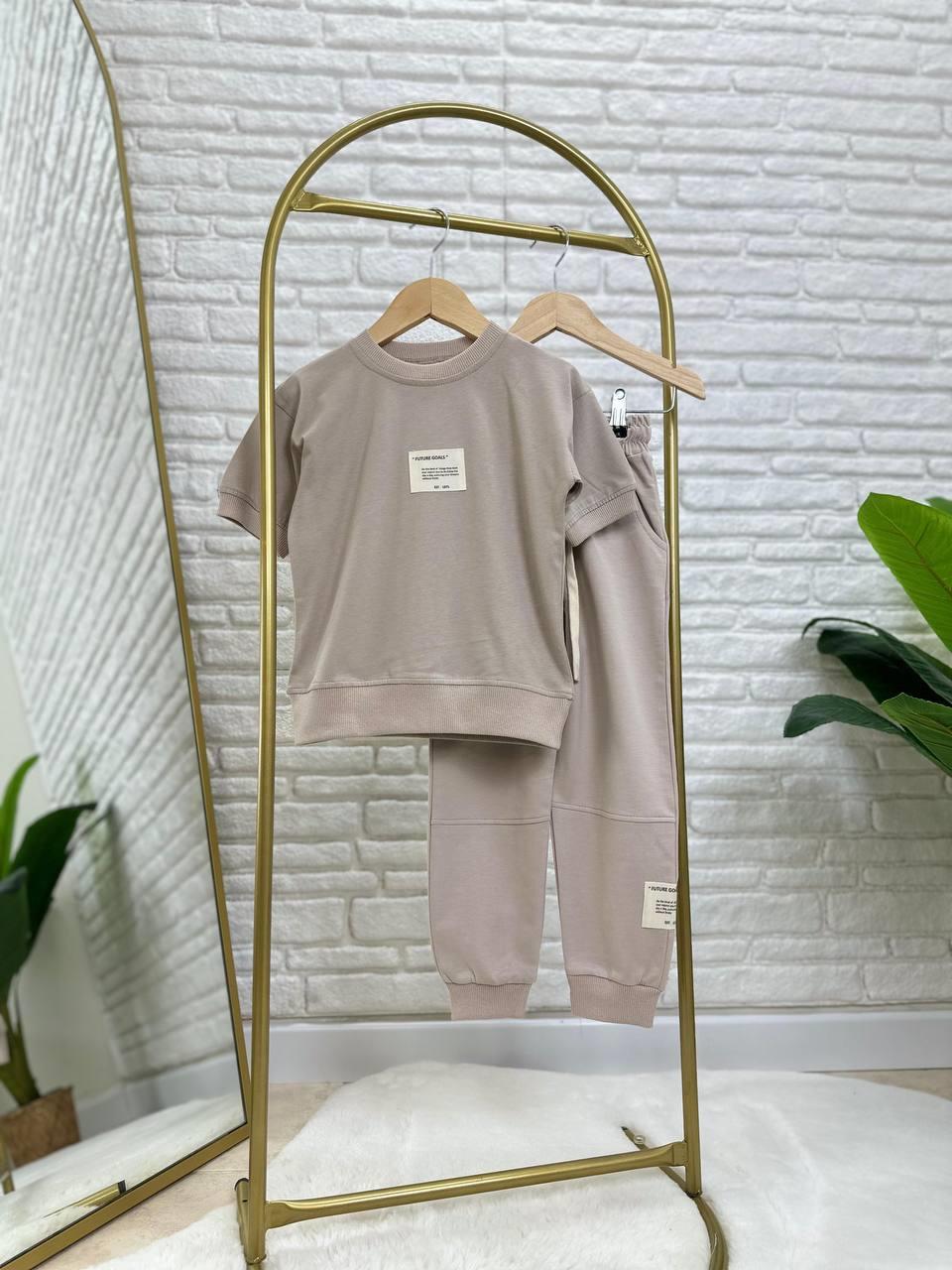 Krem zara ünisex takım