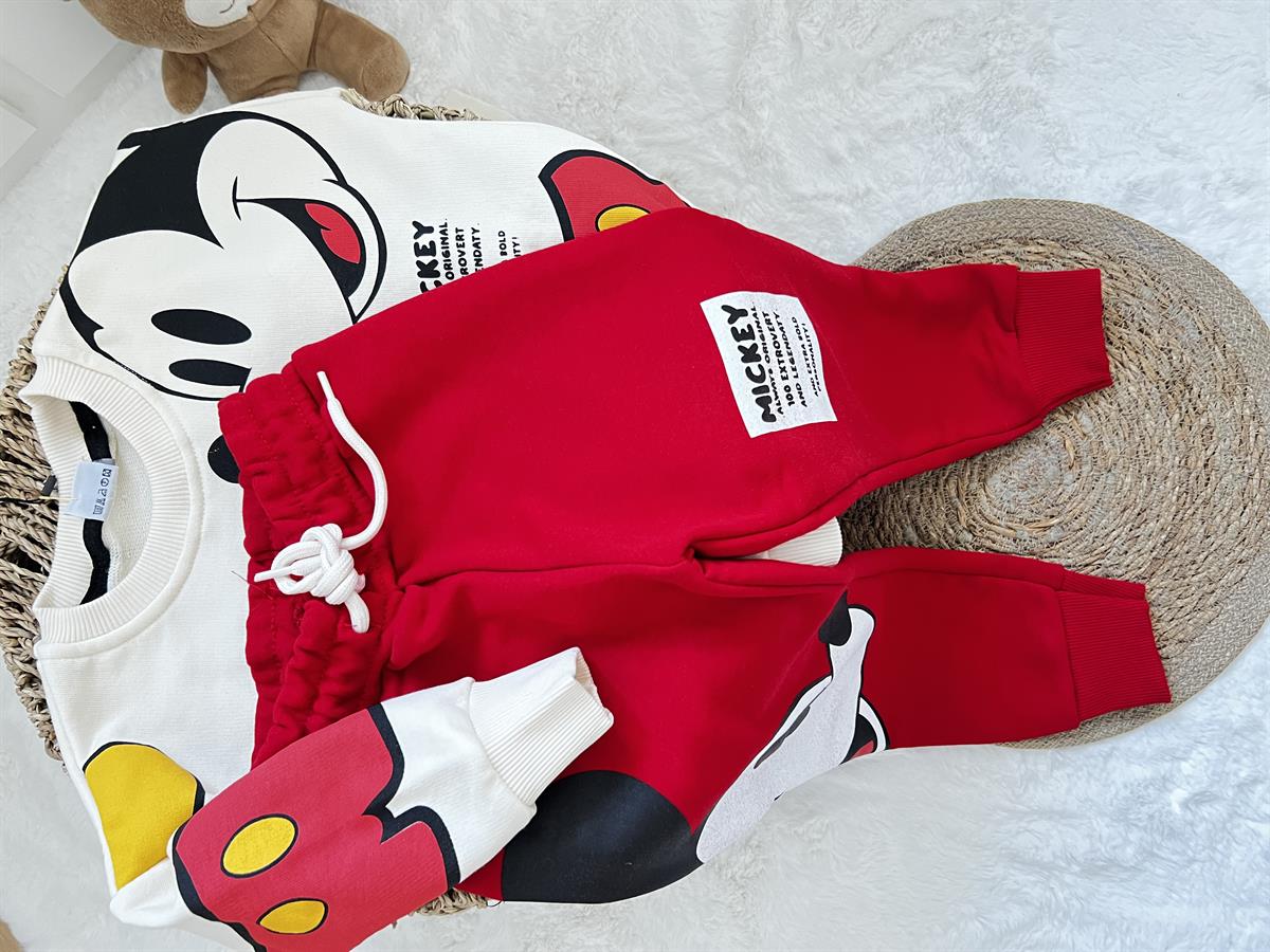 Kurmızı Mickey takım 