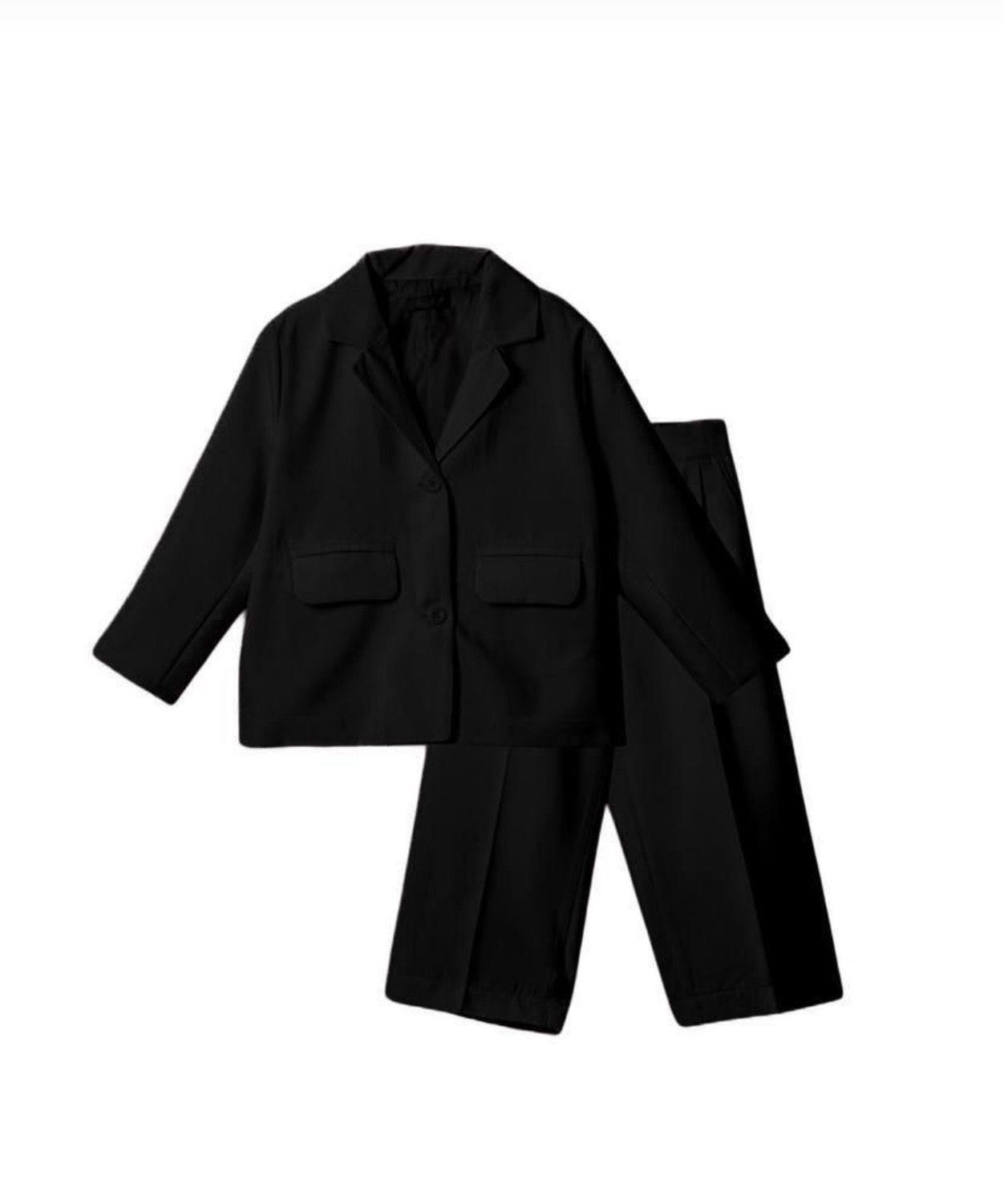 Laciel Blazer ceket balon kumaş takım