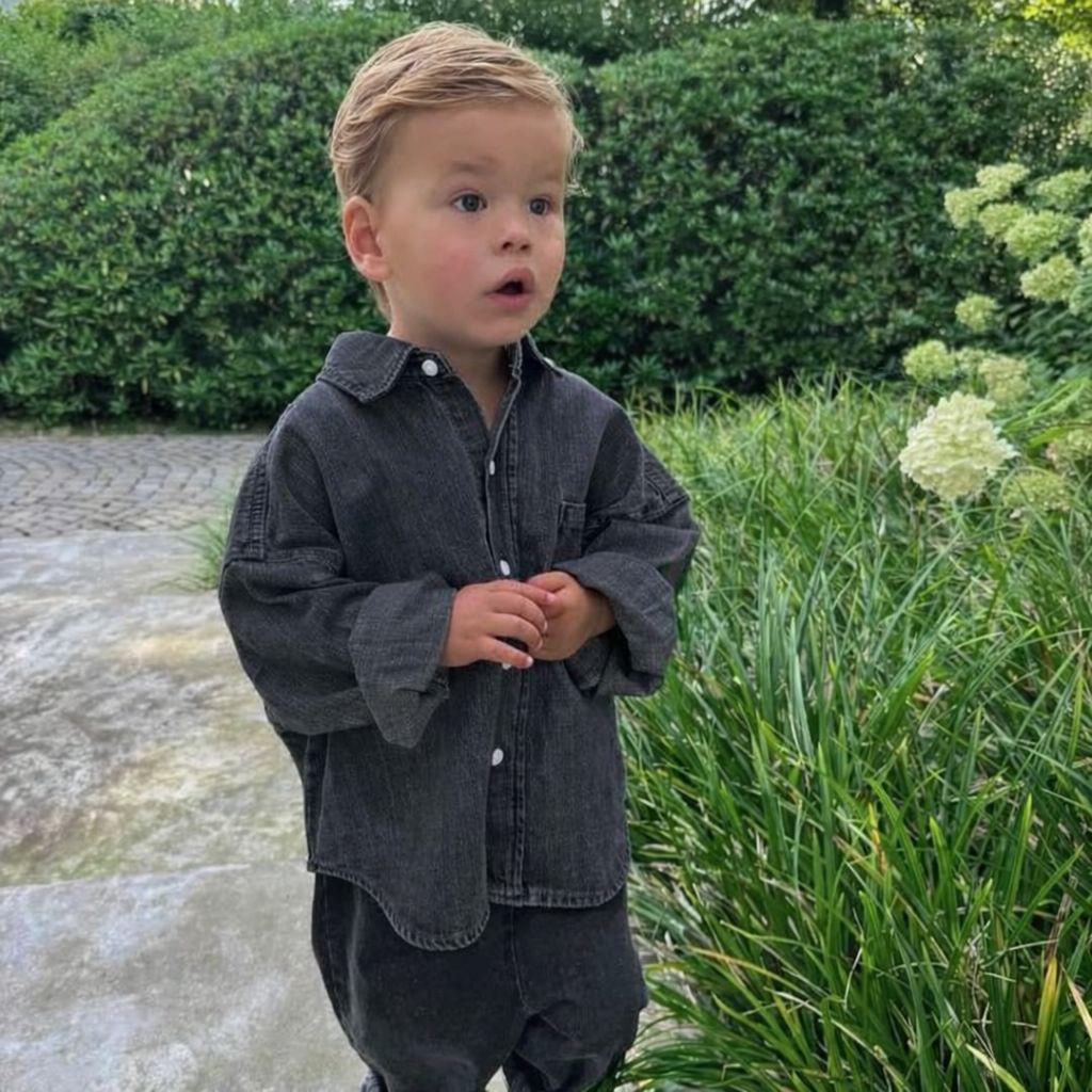 Laciel füme denim gömlek 