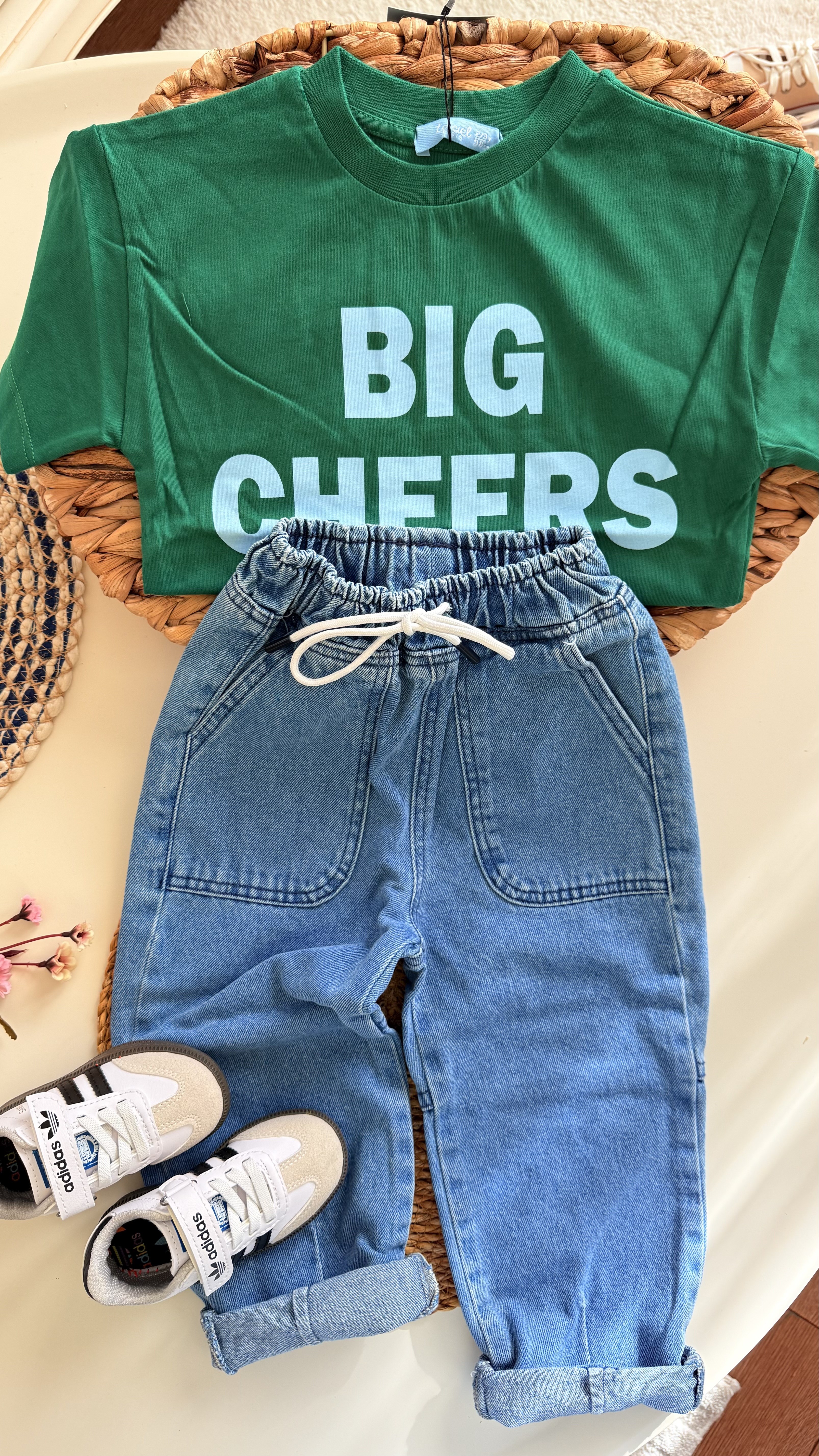 Laciel jean tişört takım