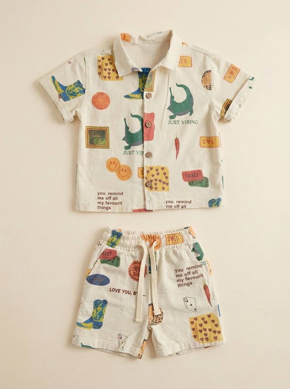 Laciel resimli takım 