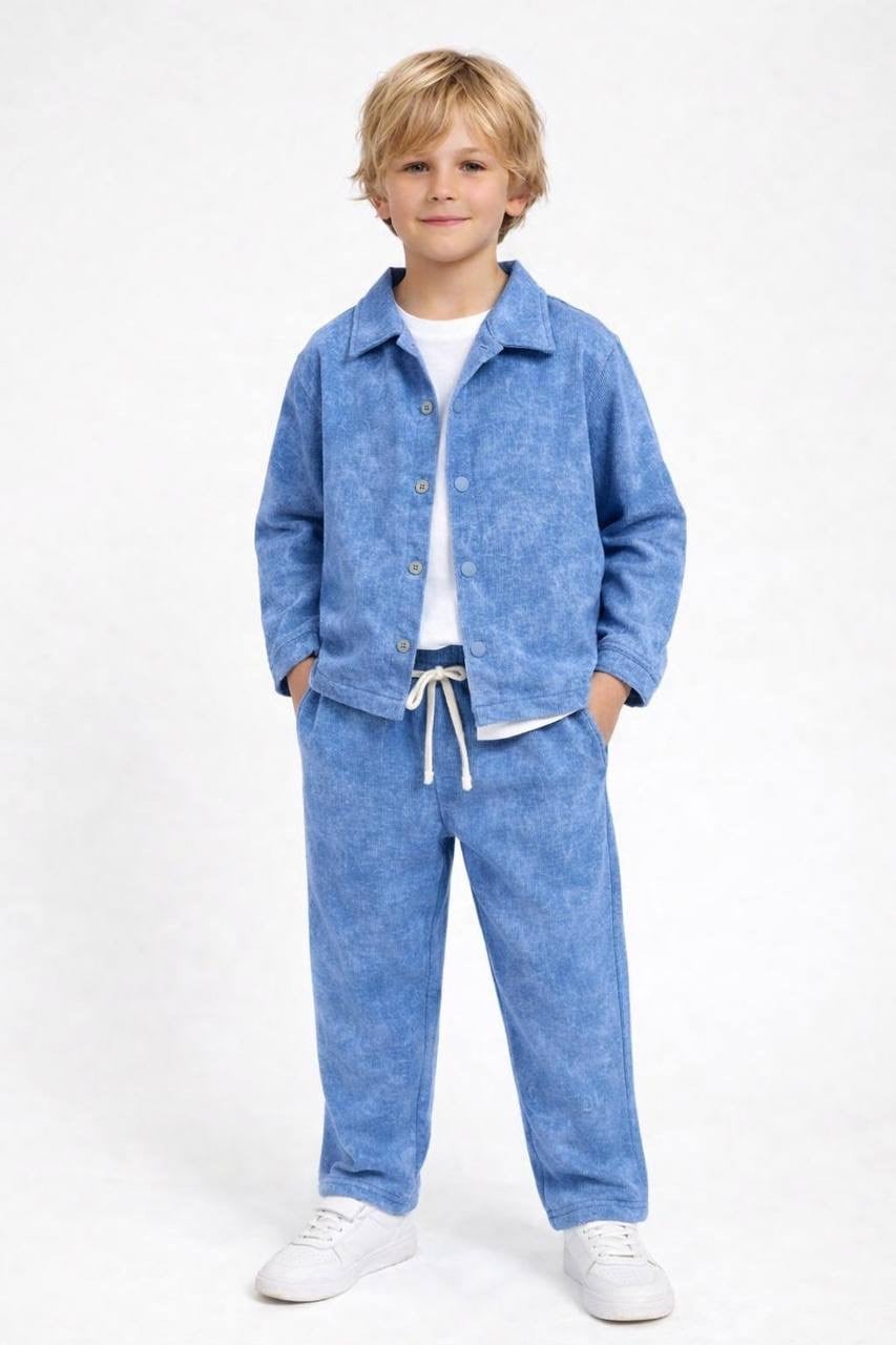 Mavi erkek çocuk takım