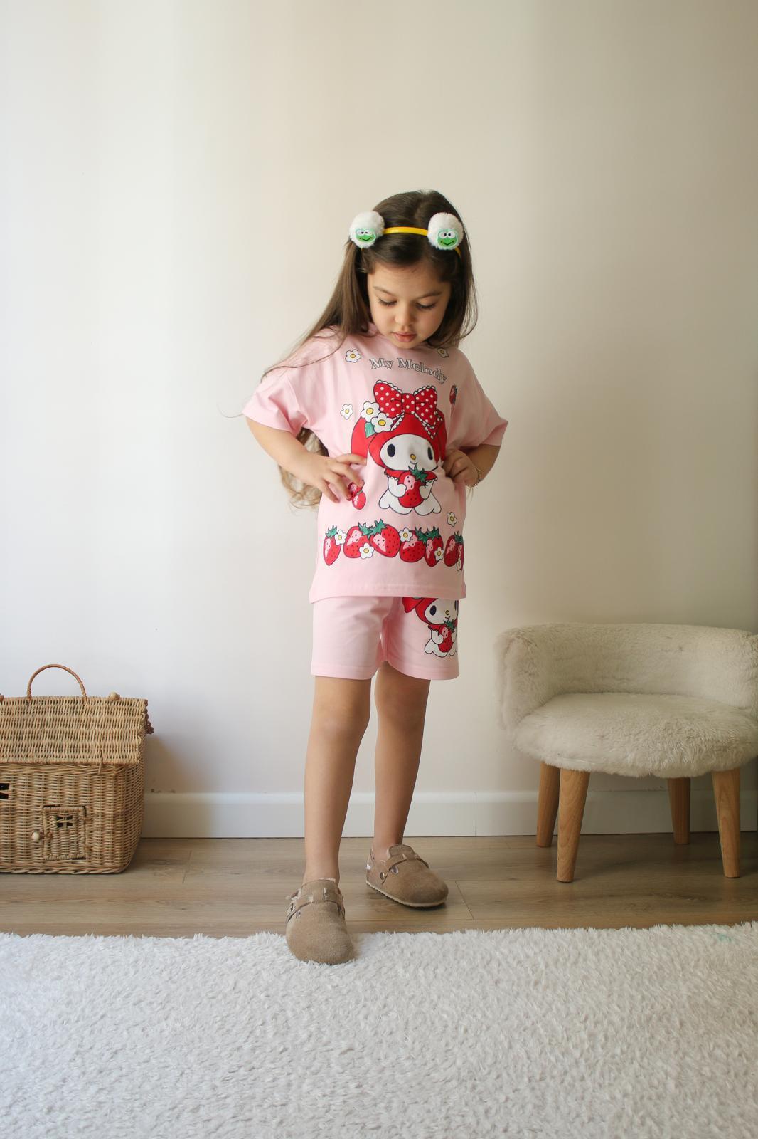 Melody çilek kız takım 