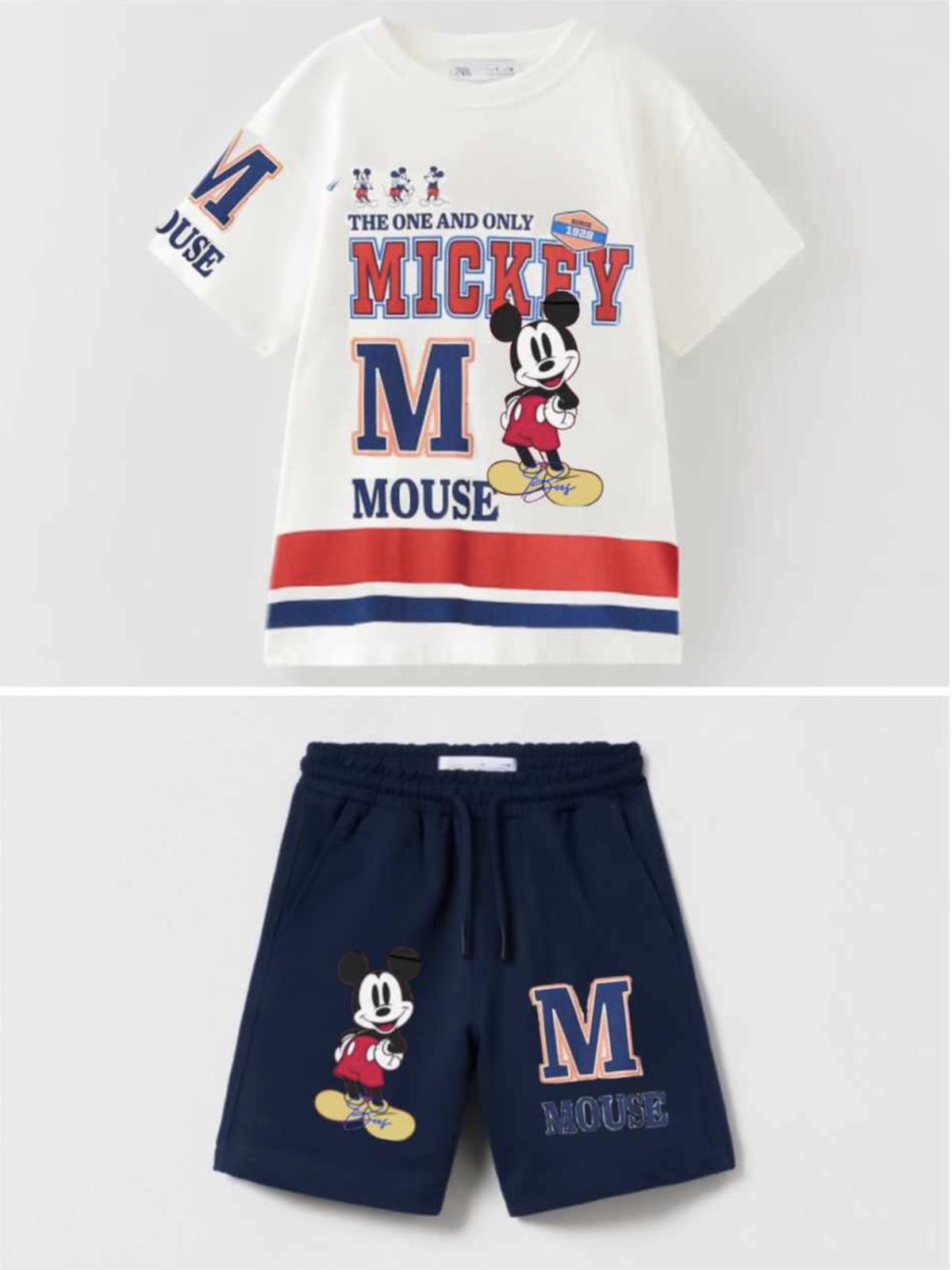 Mickey kırmızı beyaz takım 