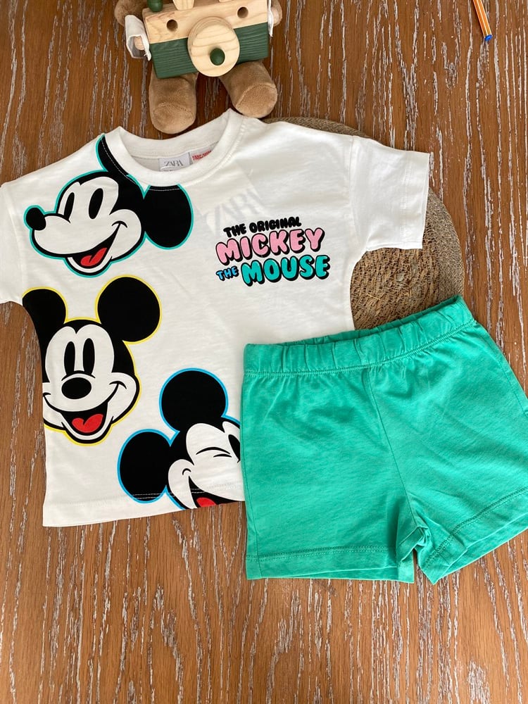 Mini mouse yeşil tk 