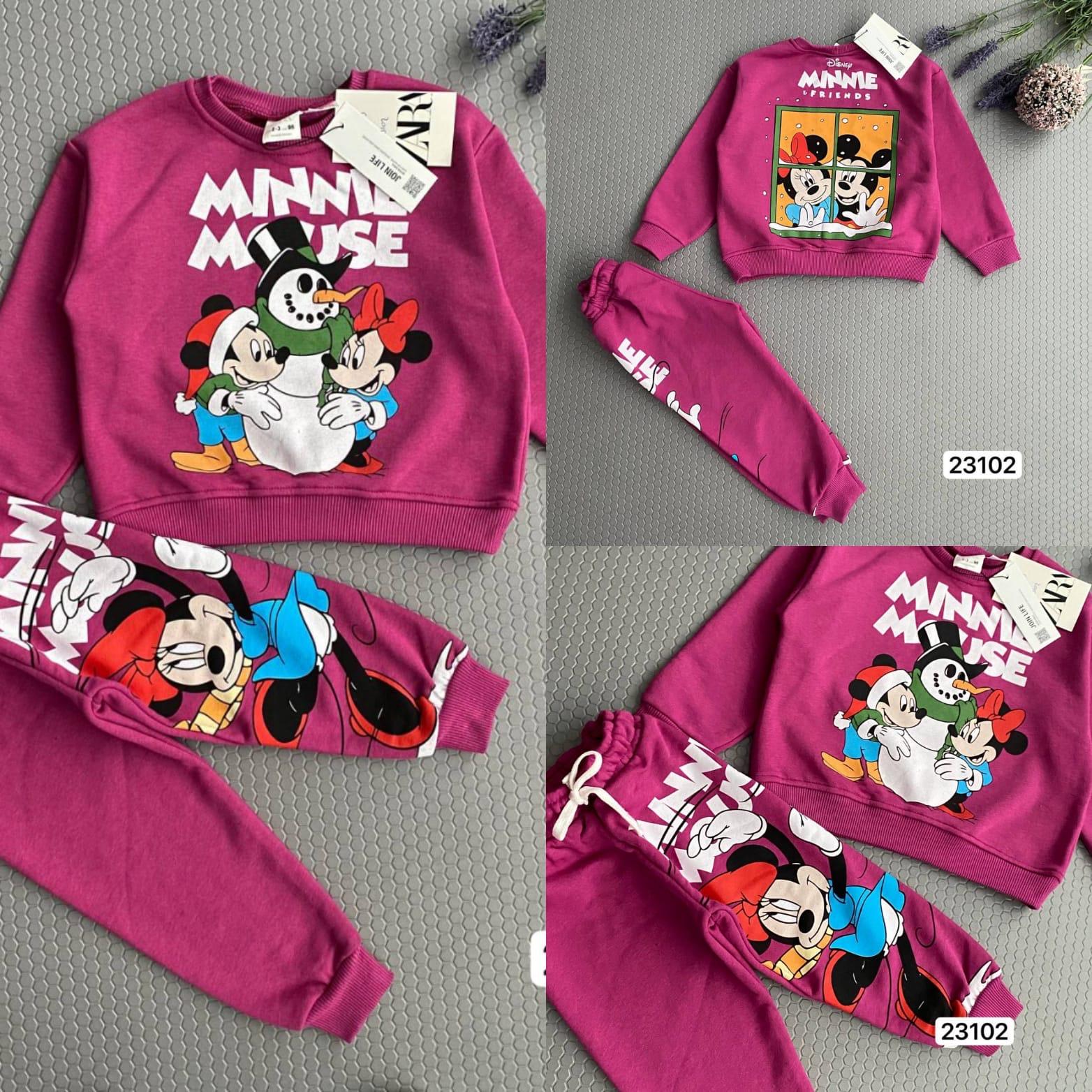 Minie mouse vişne takım 