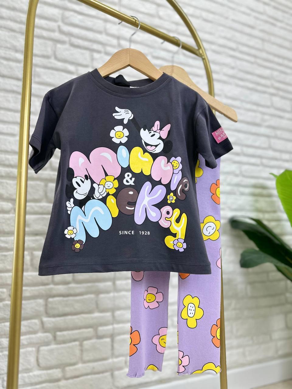 Minnie mickey tayt takım 