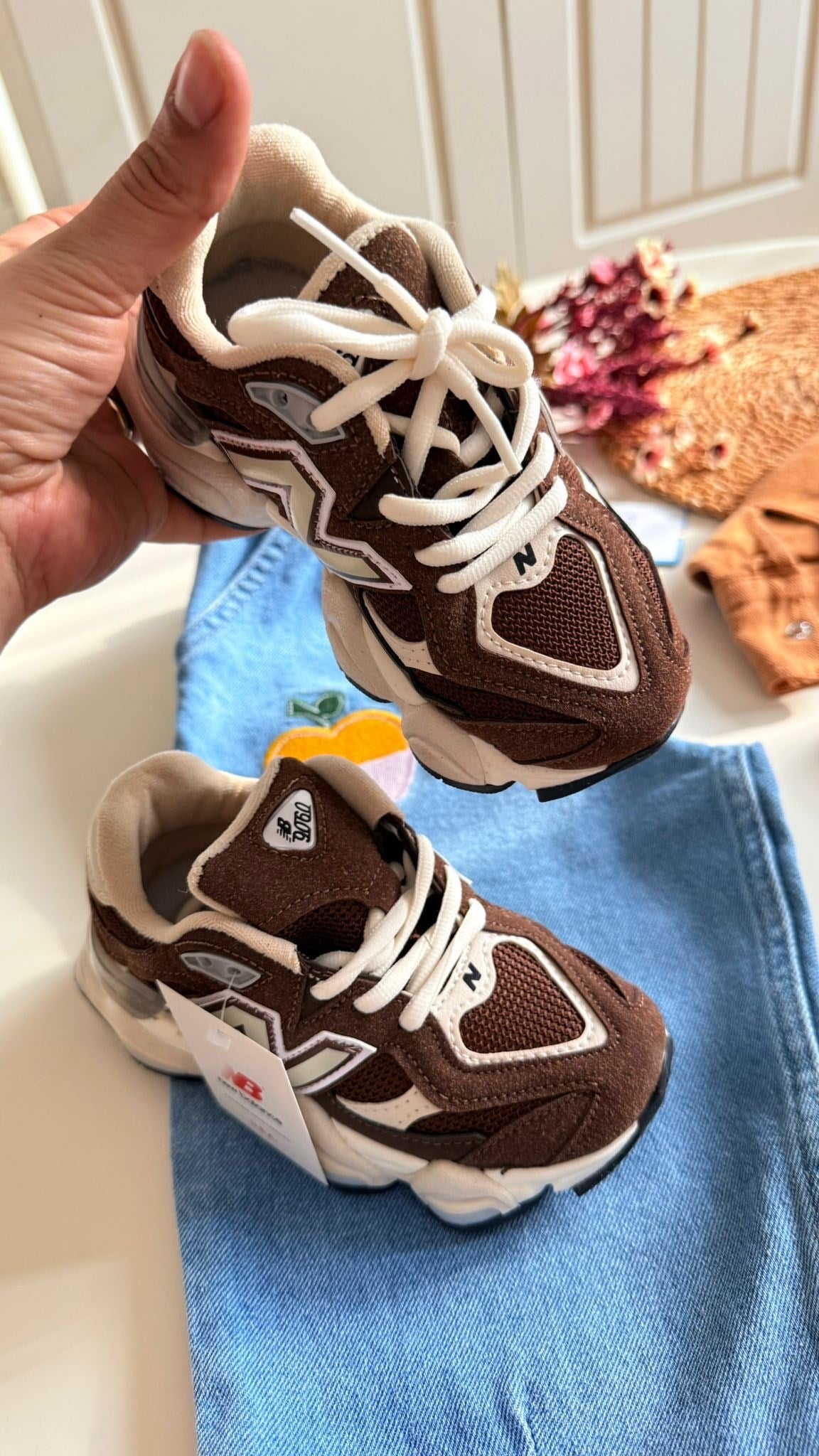 Newbalance kahve ayakkabı