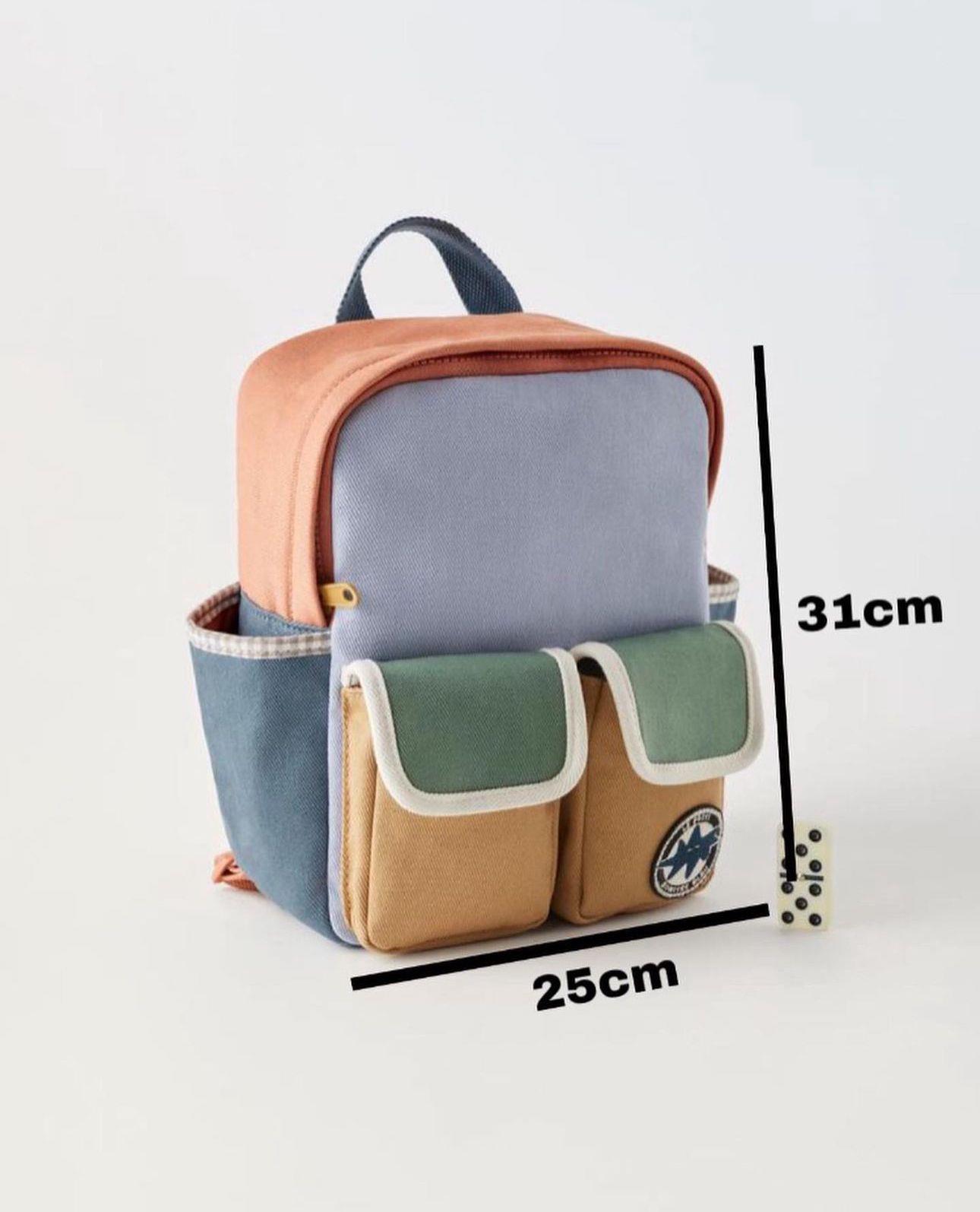 Okul çantası renkli 