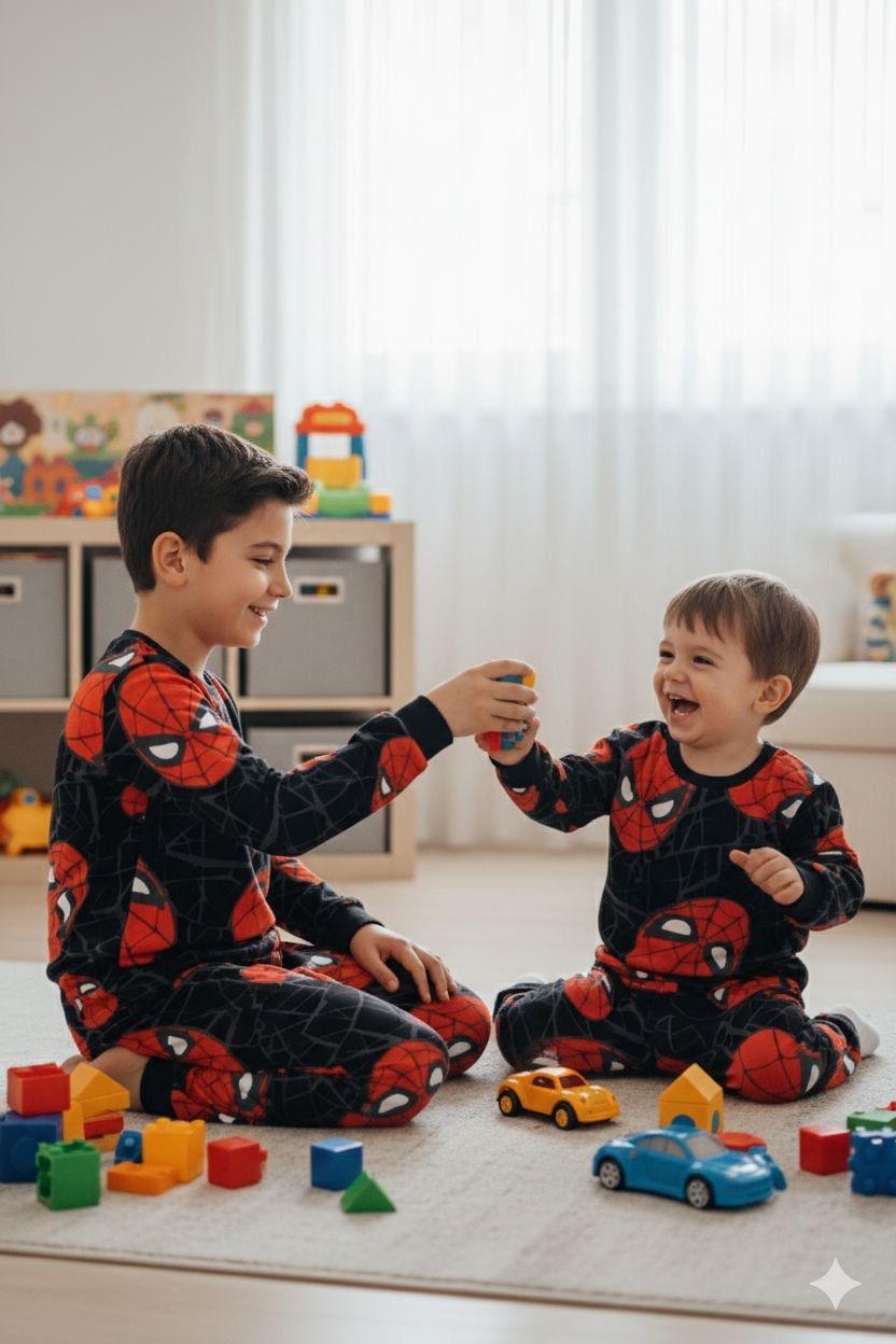 Örümcek adam pijama takımı