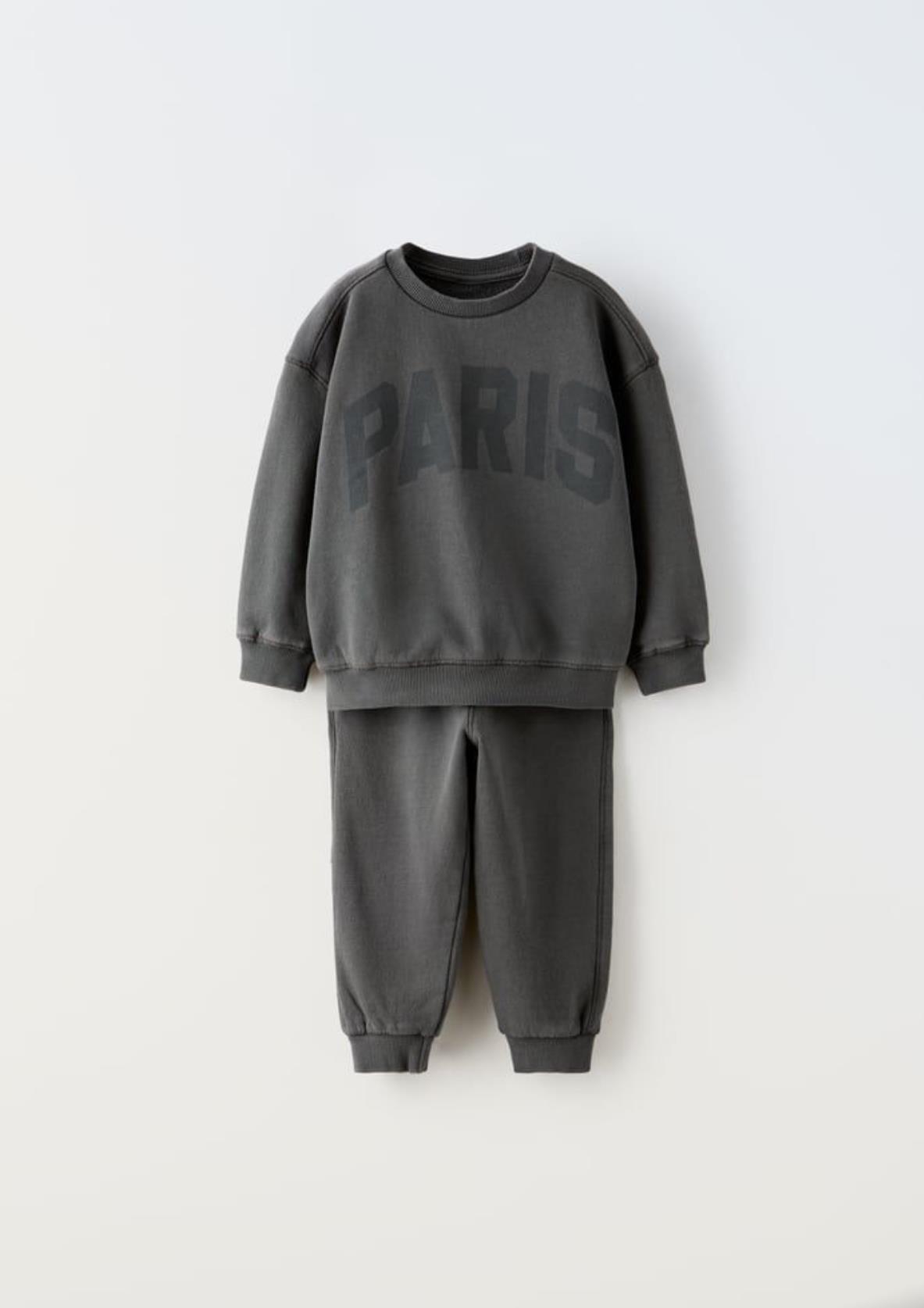 Paris takım füme erkek 