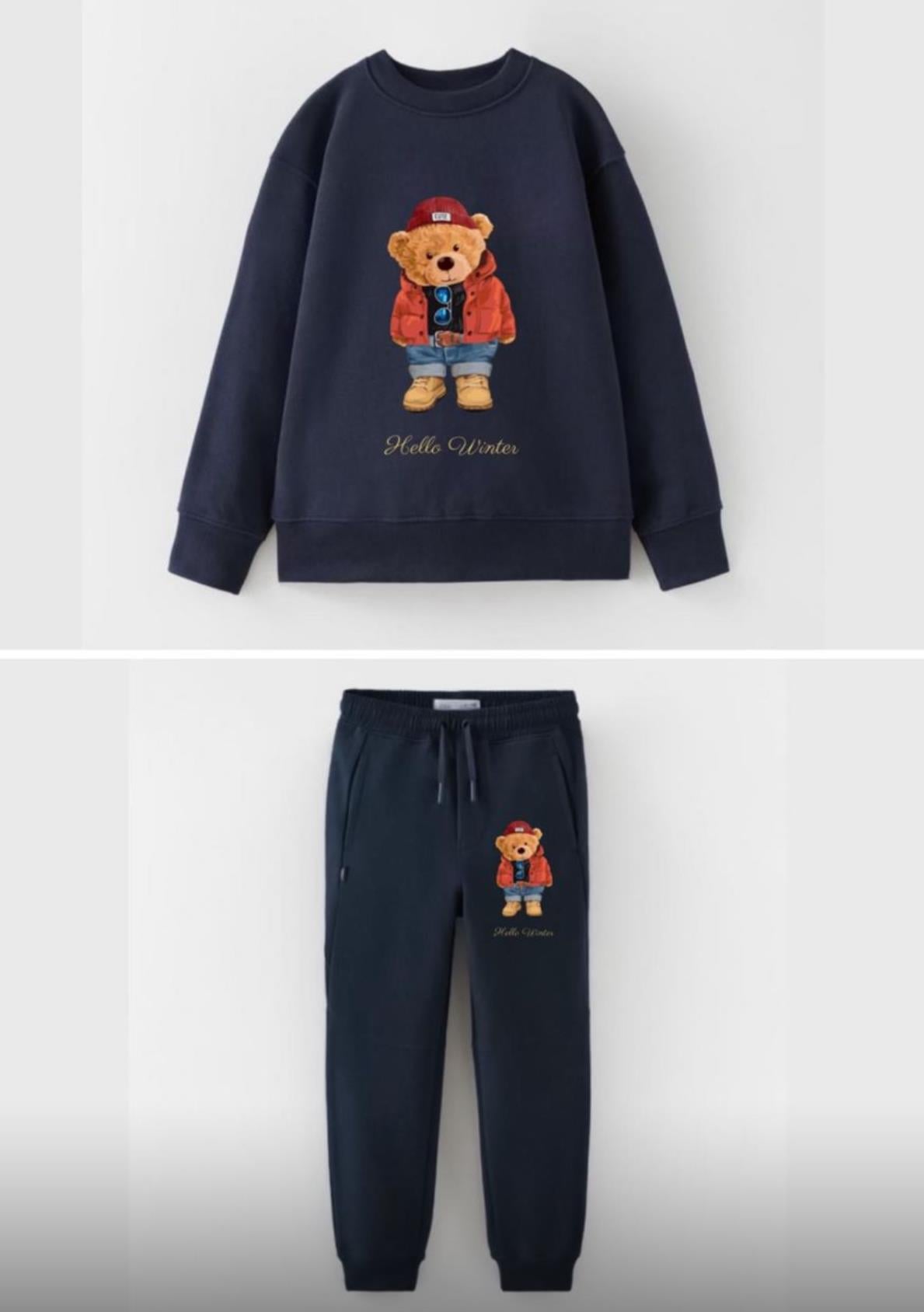 Polo alt üst takım lacivert 