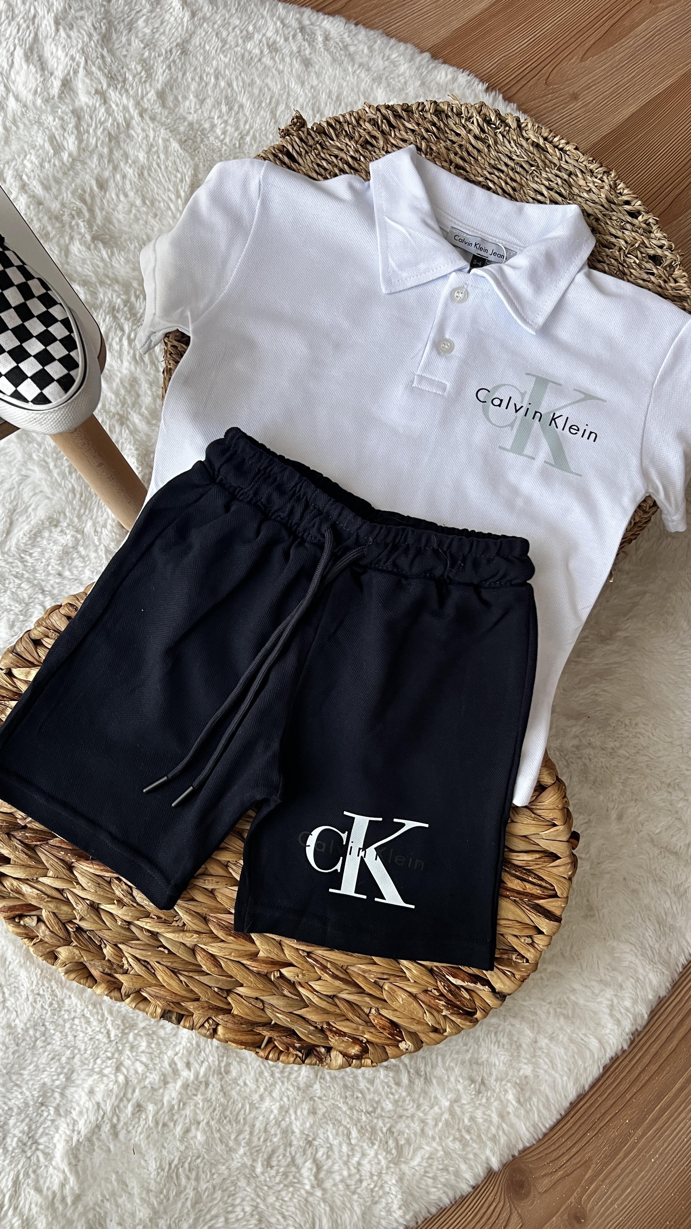 Polo yaka lacivert takım 