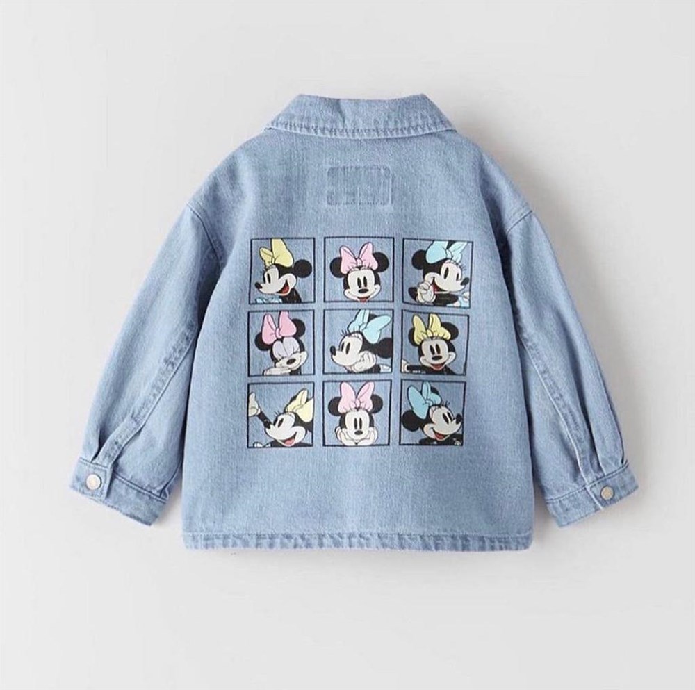 Sırt Mickey dolu ceket 
